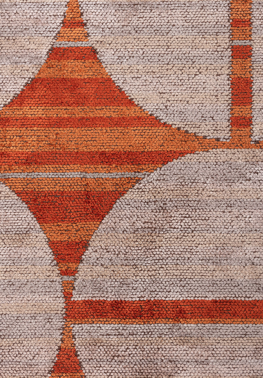 ECLIPSE RUST - Терракотовый - Кремовый - GREY - Светлый GREY - Слоновая кость Ковер