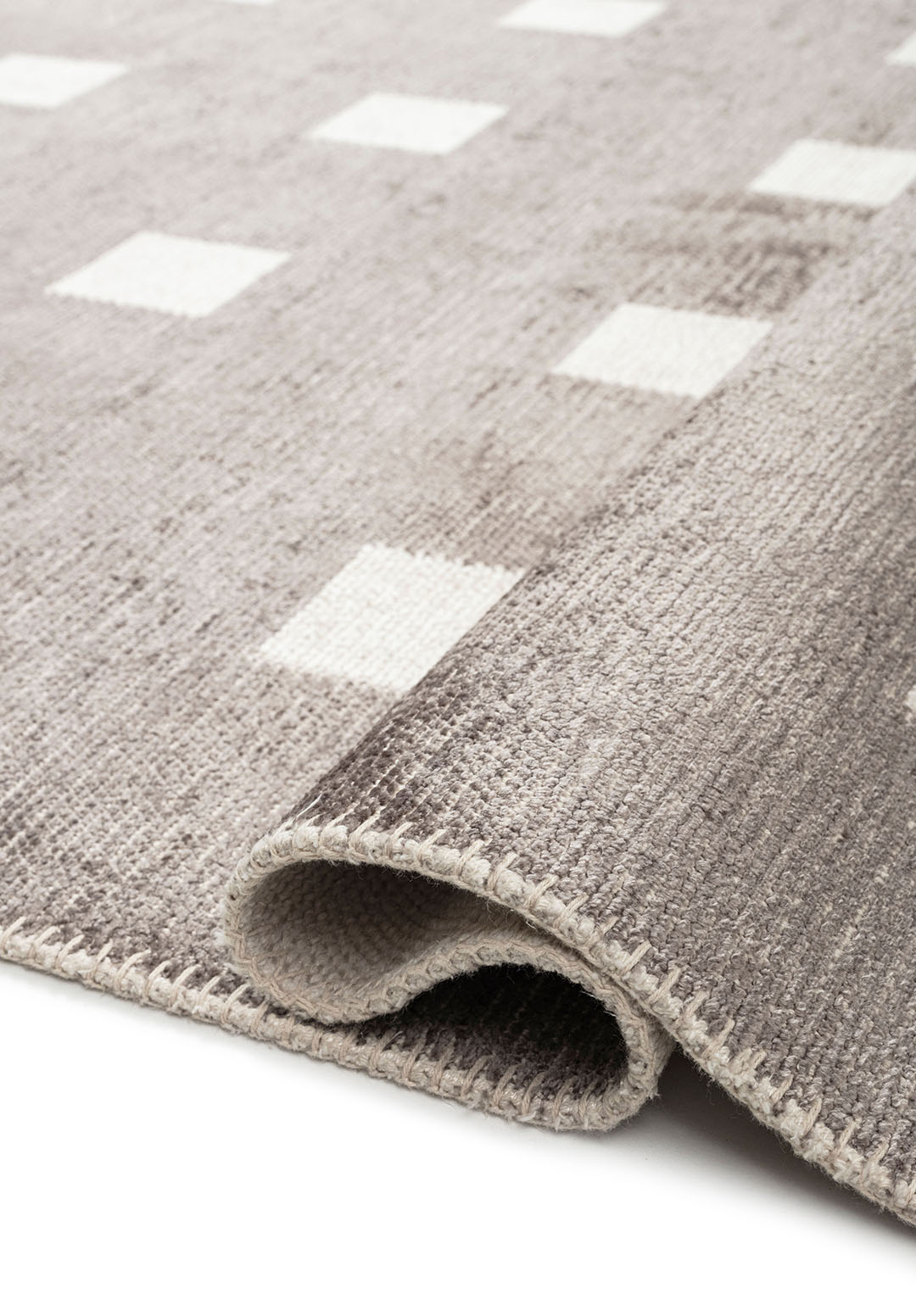 HARMONY DARK GREY - ECRU RUG