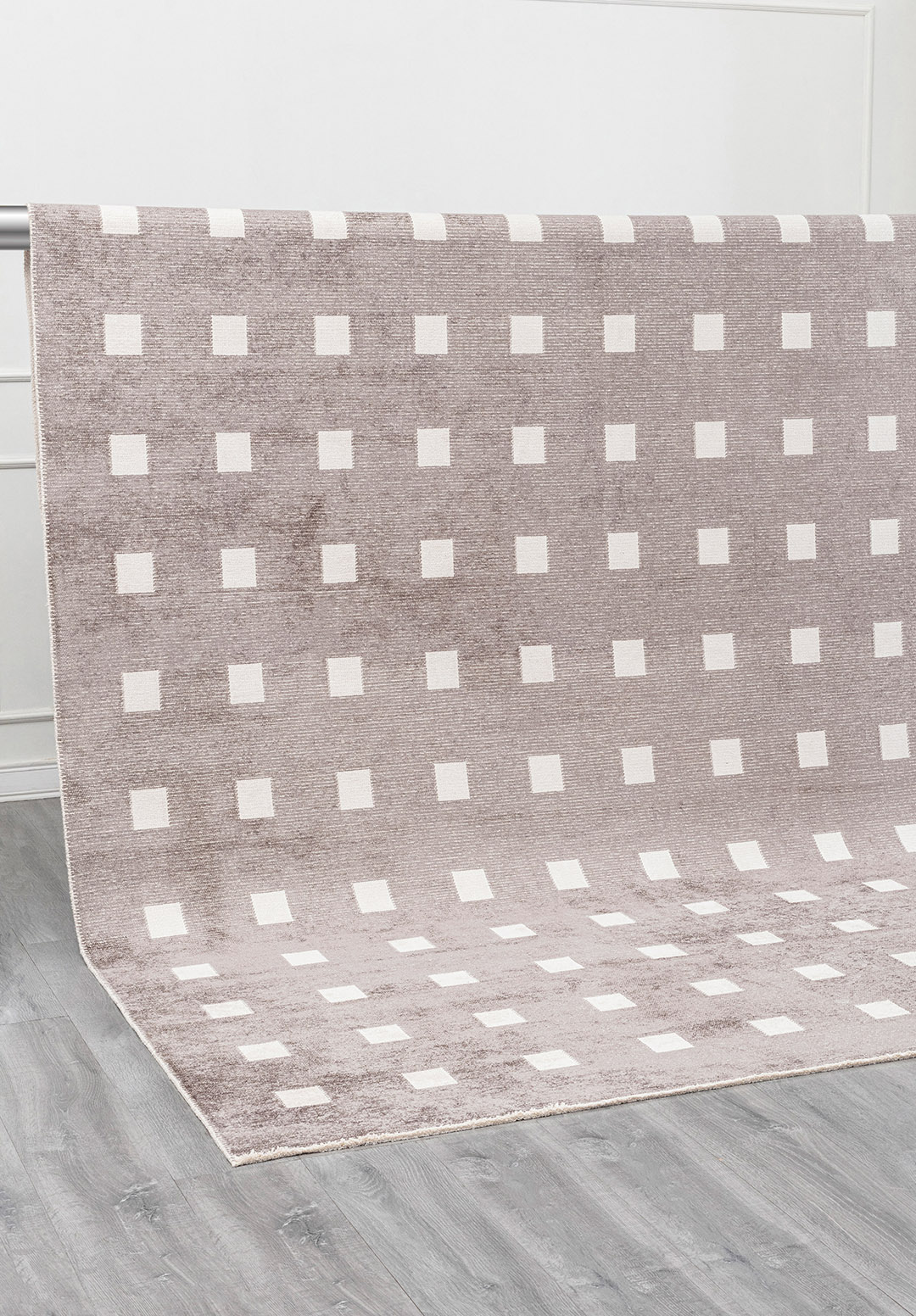 HARMONY DARK GREY - ECRU RUG