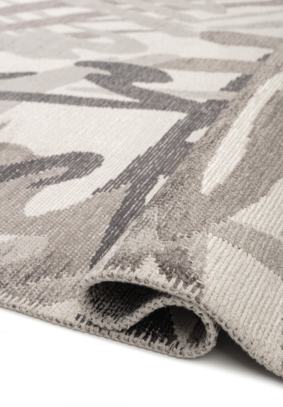 CARNIVAL CHARCOAL - DARK GREY - GREY - ECRU RUG