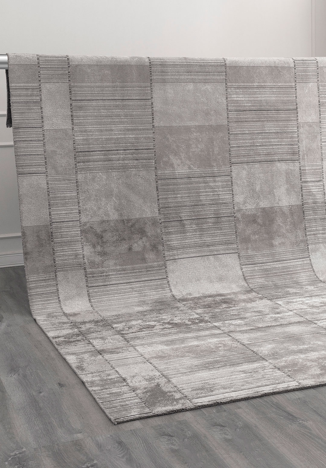 RAILWAY GREY - DARK GREY - CHARCOAL - LIGHT GREY RUG