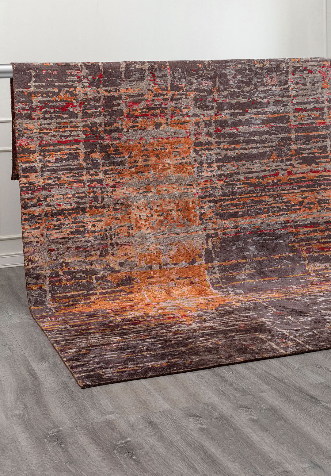 DAWN Графитовый - Терракотовый - Красный - GREY Ковер