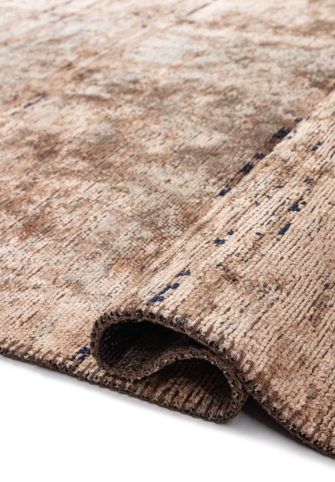 DAWN Слоновая кость - ICE Синий - Тёмный Тёмно - синий - Нуга Ковер