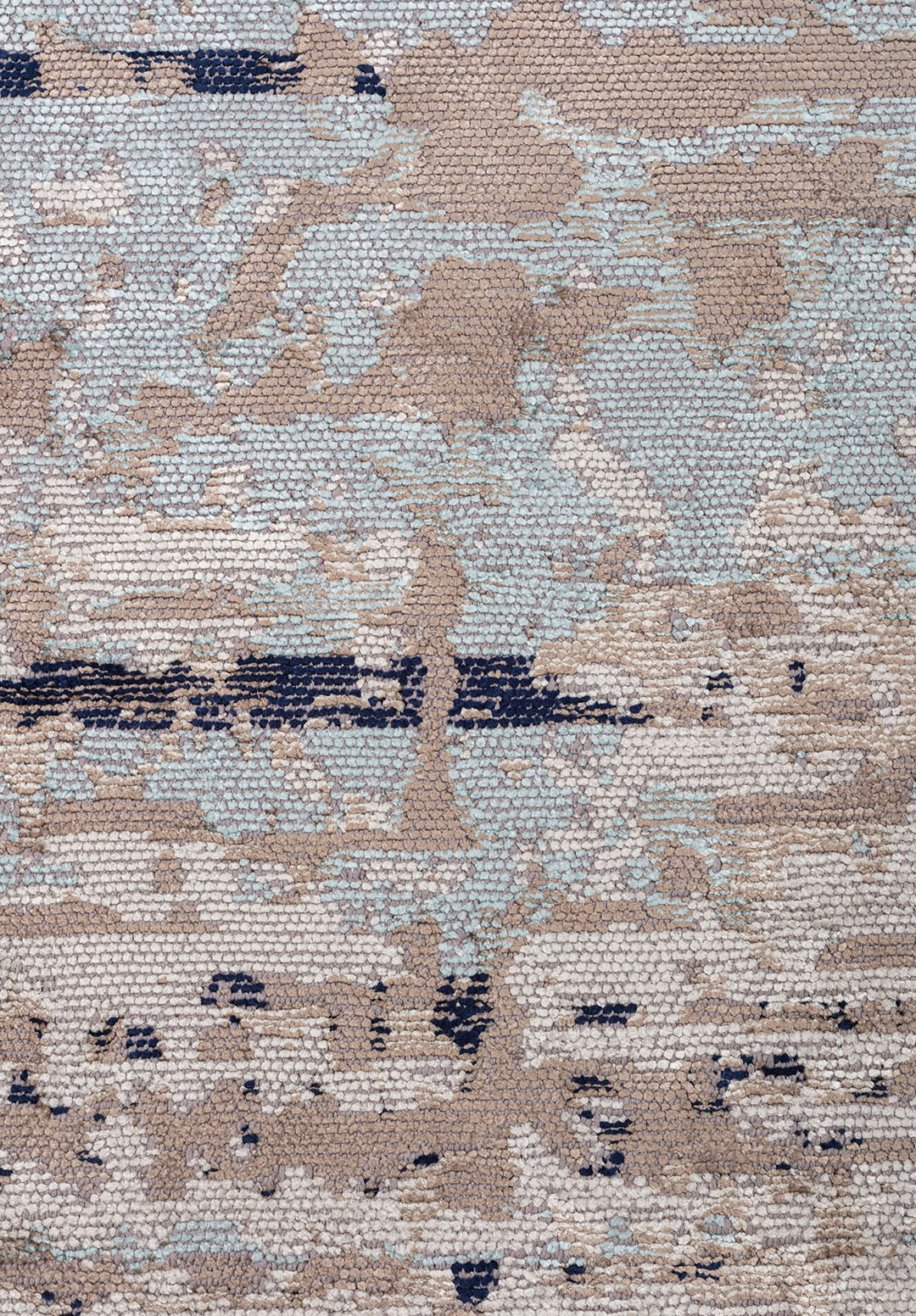 DAWN Слоновая кость - ICE Синий - Тёмный Тёмно - синий - Нуга Ковер