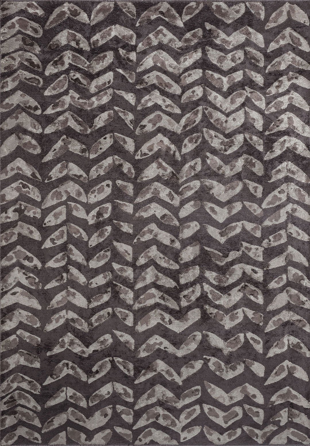 NOVA Графитовый - Тёмный GREY - Слоновая кость Ковер