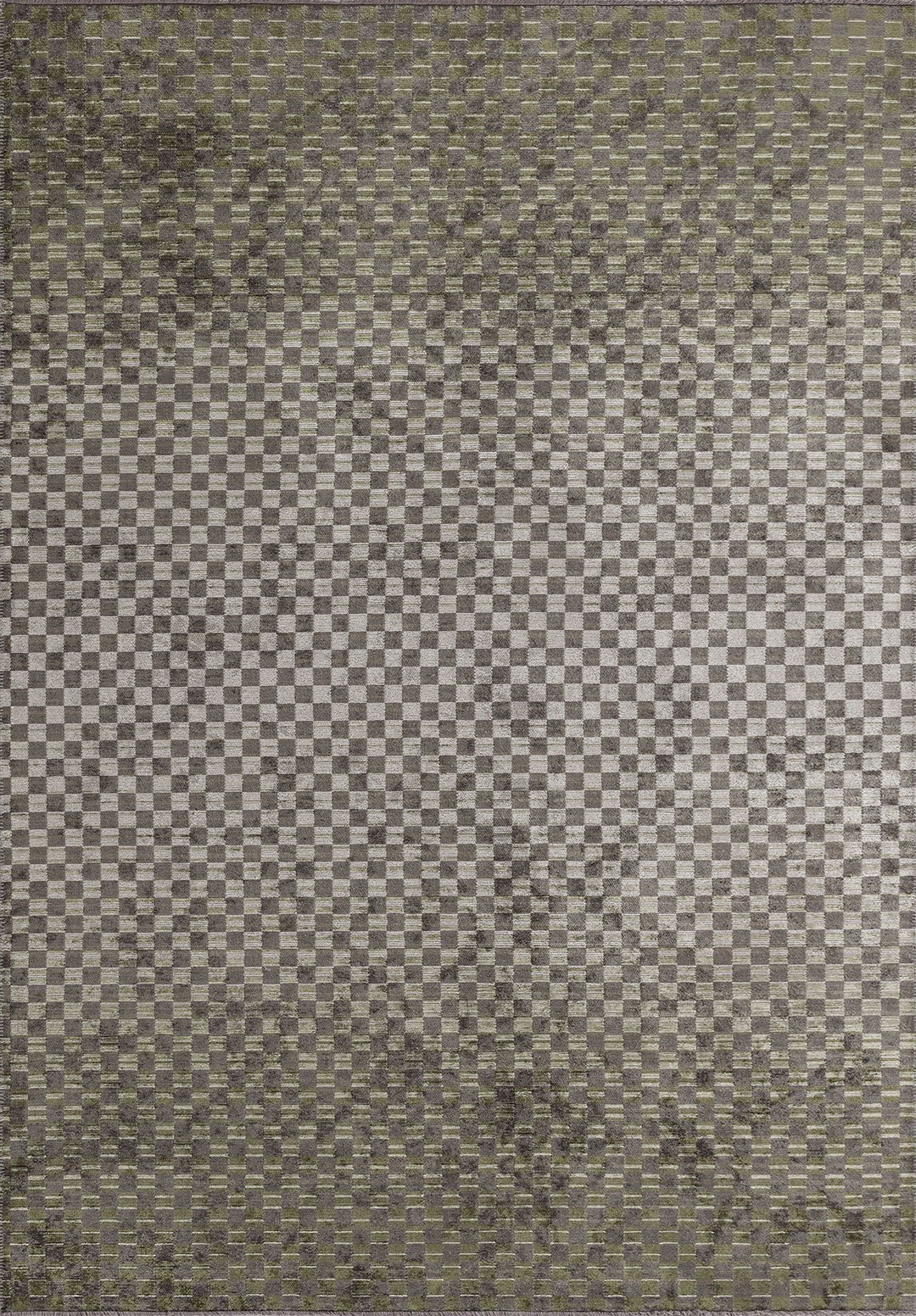 MOSAIC ANTHRACITE - Хаки - Зелёный - Слоновая кость Ковер