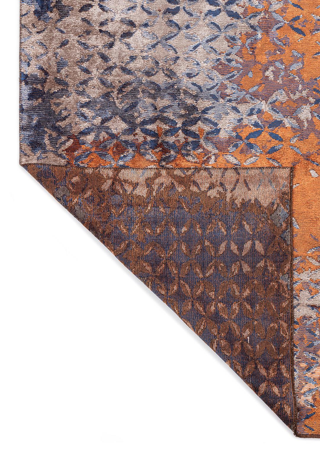 BLOOM Терракотовый - Светлый GREY - Тёмно - синий Синий Ковер