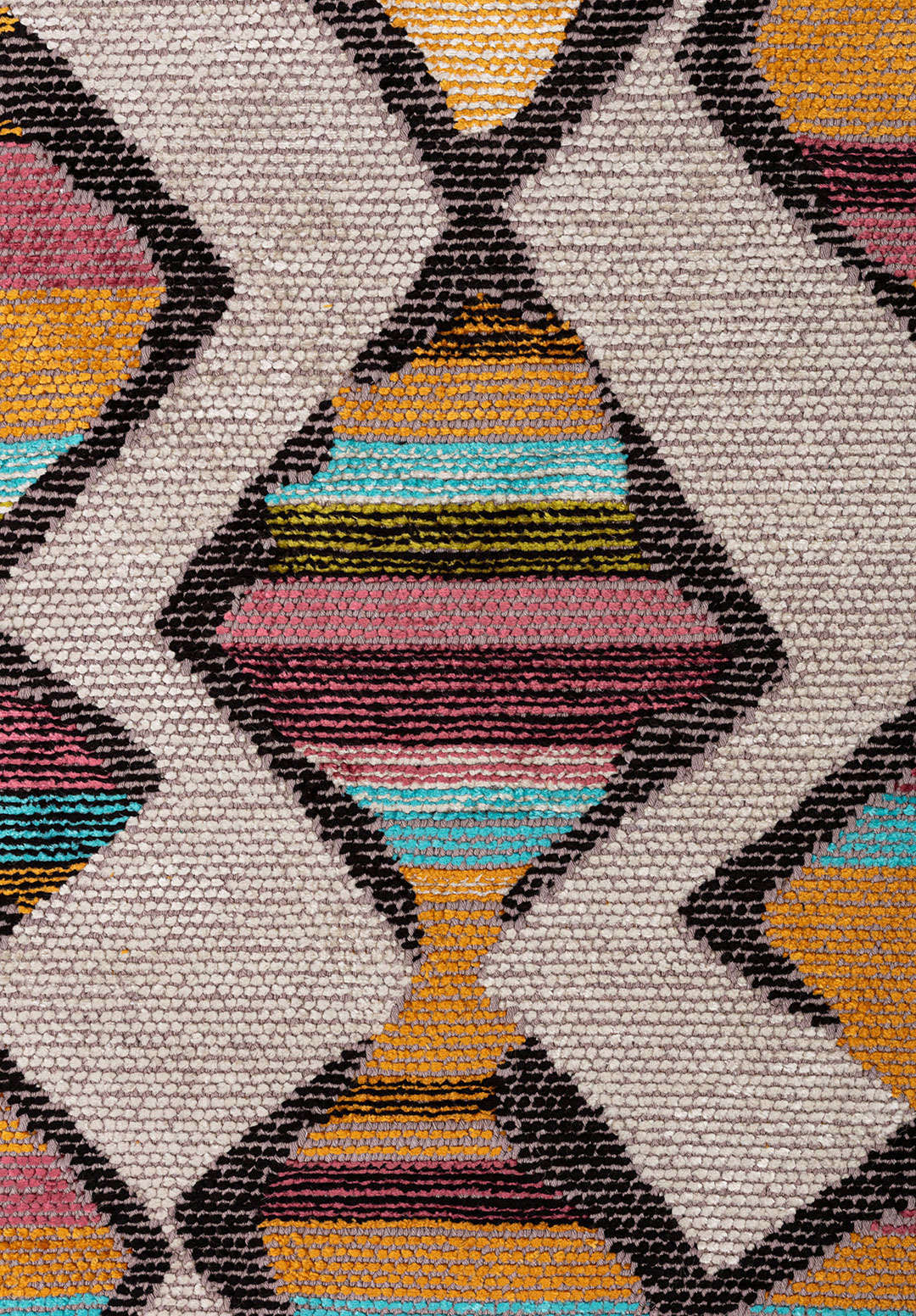 VISION Горчичный - Чёрный - Светлый Кремовый - ROSE - Светлый GREY - KIWI Ковер