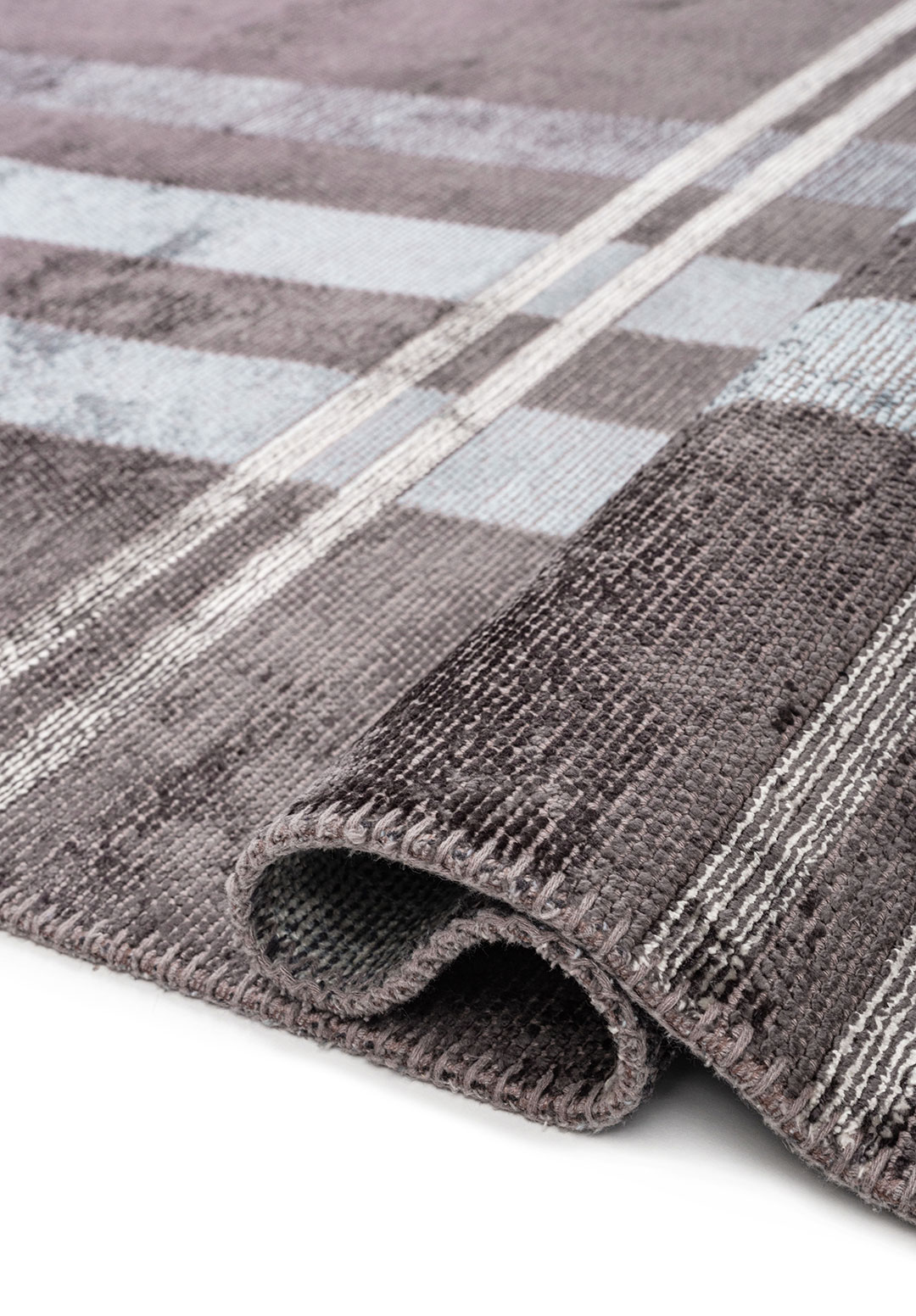 SCOTCH BLUE - BONE - CHARCOAL RUG