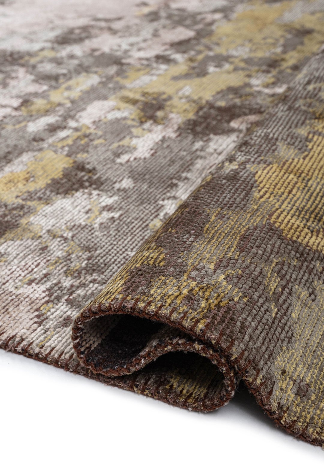 MEADOW ANTHRACITE - FOREST Зелёный - OLIVE Зелёный - Хаки - Кремовый Ковер