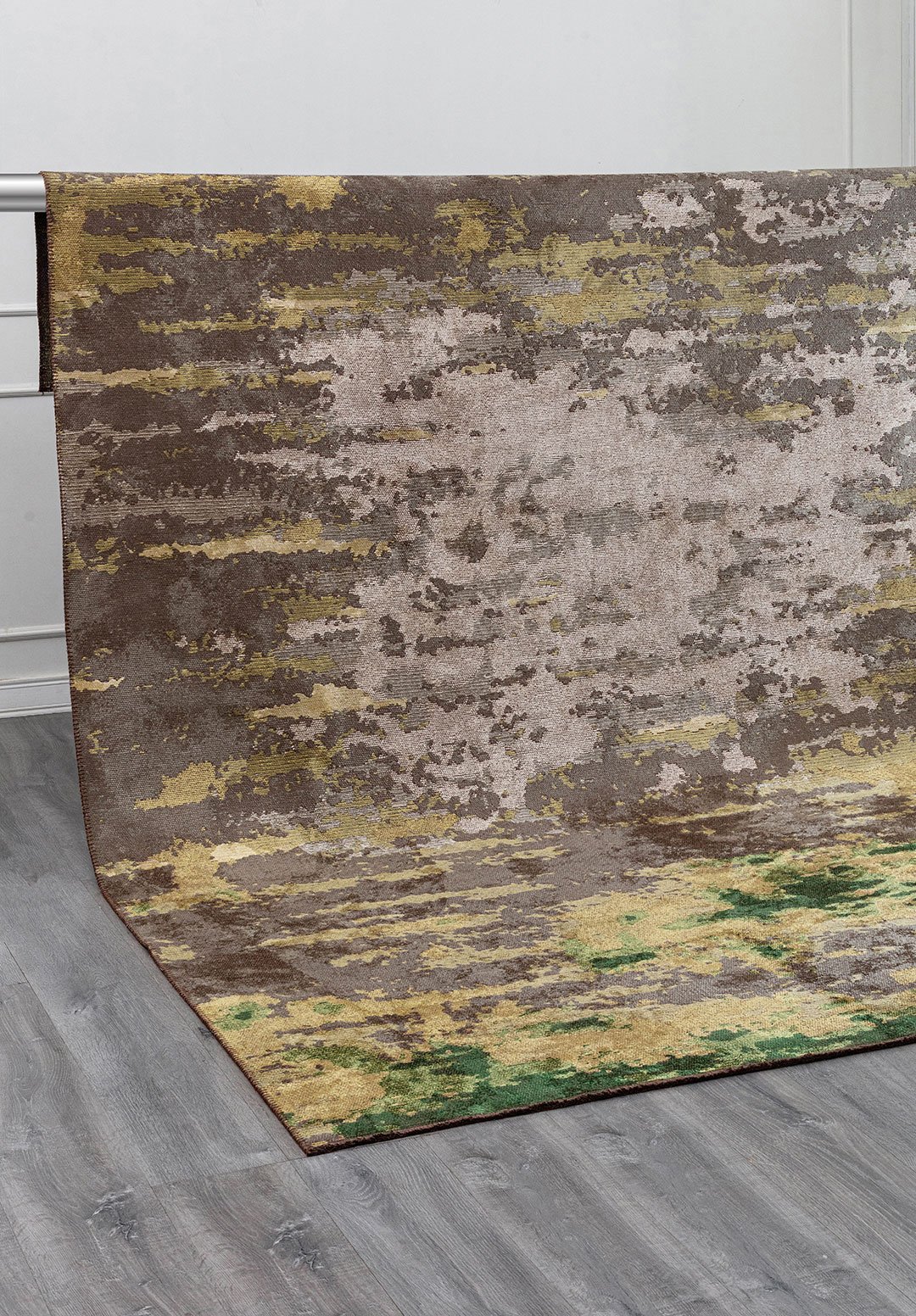 MEADOW ANTHRACITE - FOREST Зелёный - OLIVE Зелёный - Хаки - Кремовый Ковер