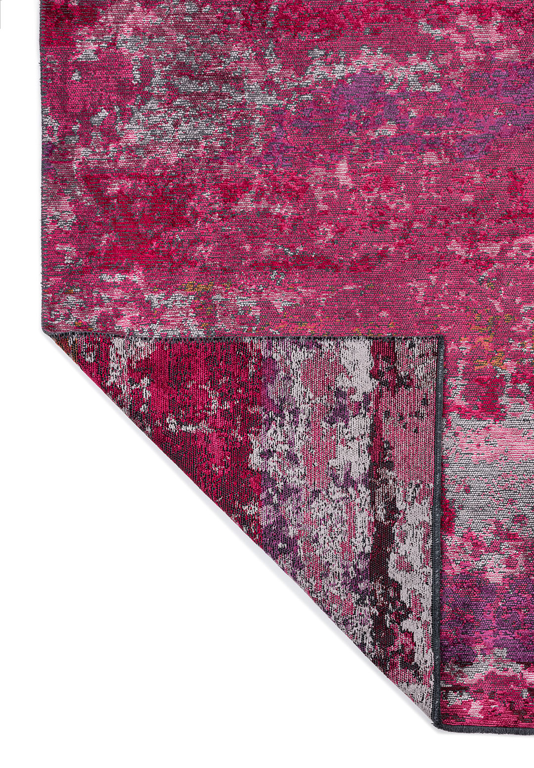 OASIS PURPLE - CHERRY - MAGENTA - TERRA - FUSCHIA - LIGHT GREY RUG