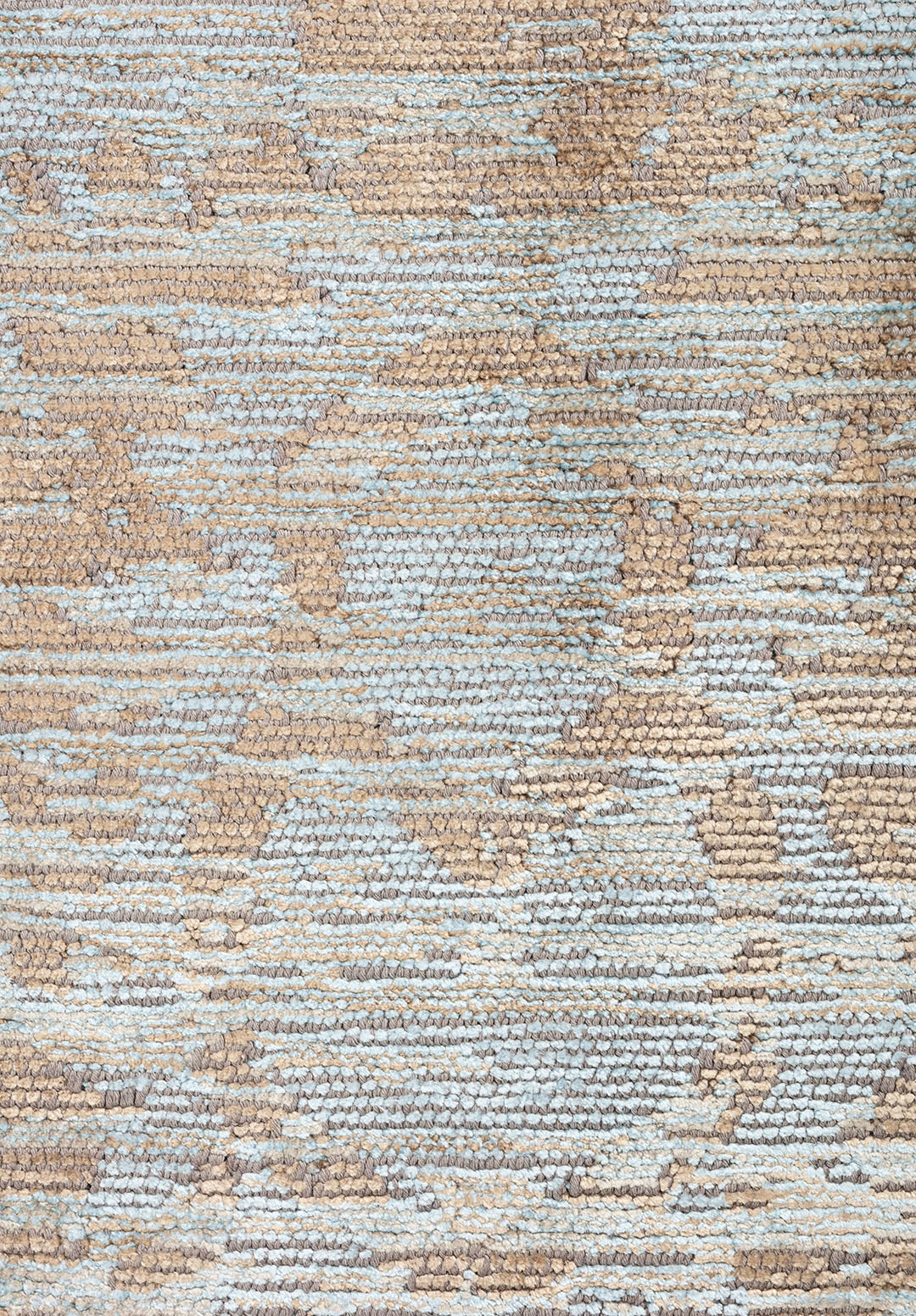 THALIA BEIGE - DARK BEIGE - ICE BLUE RUG