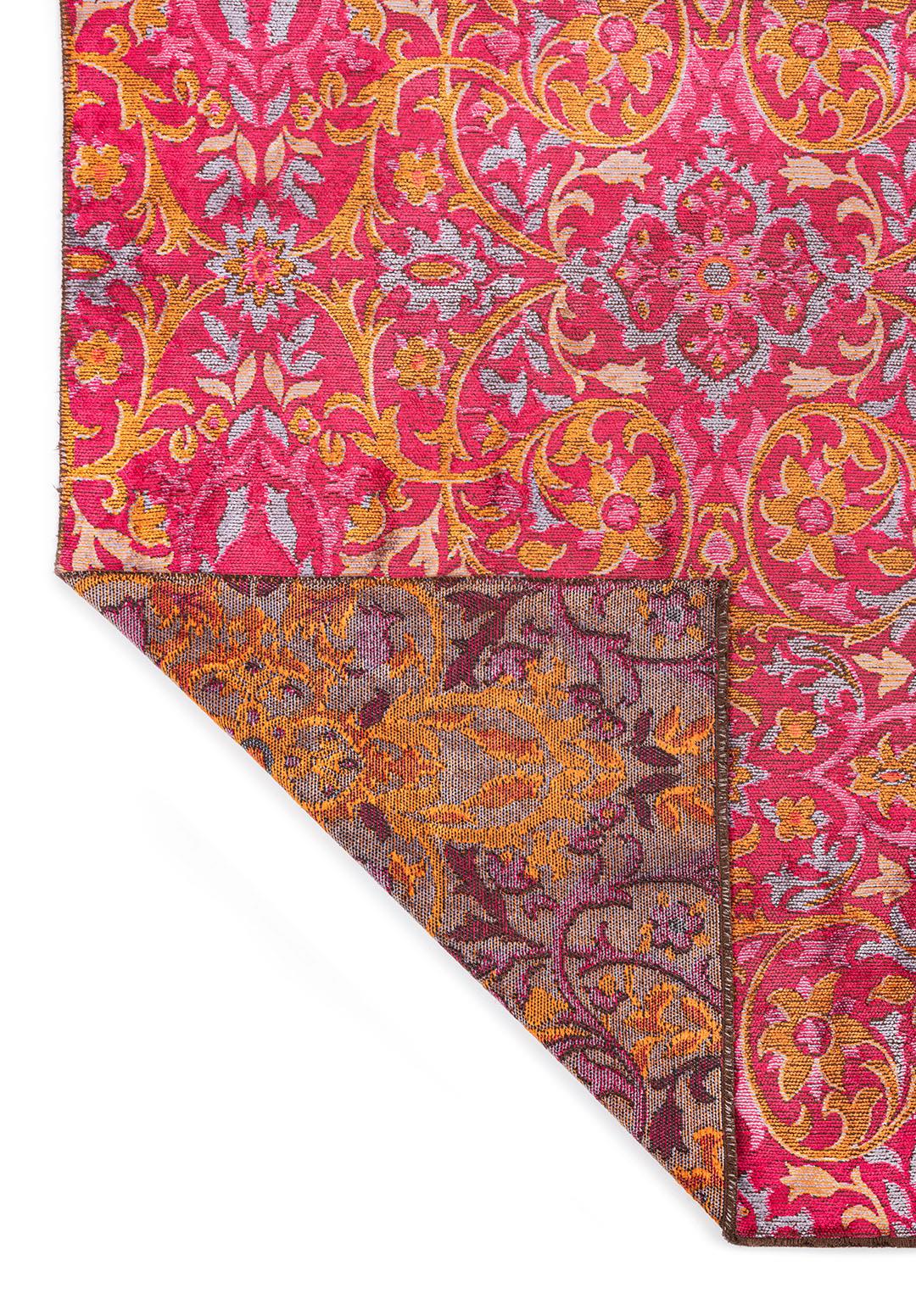 VIOLETTA FUSCHIA - LILAC - ORANGE RUG