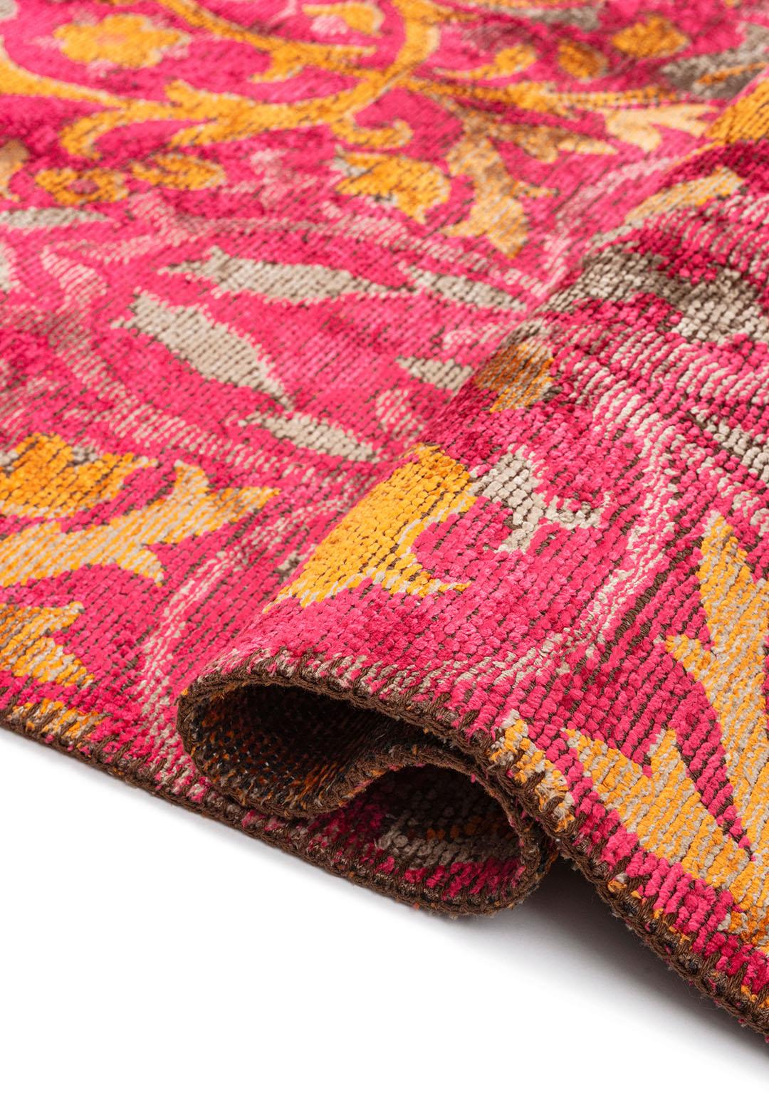 VIOLETTA Фуксия - Нуга - Оранжевый Ковер