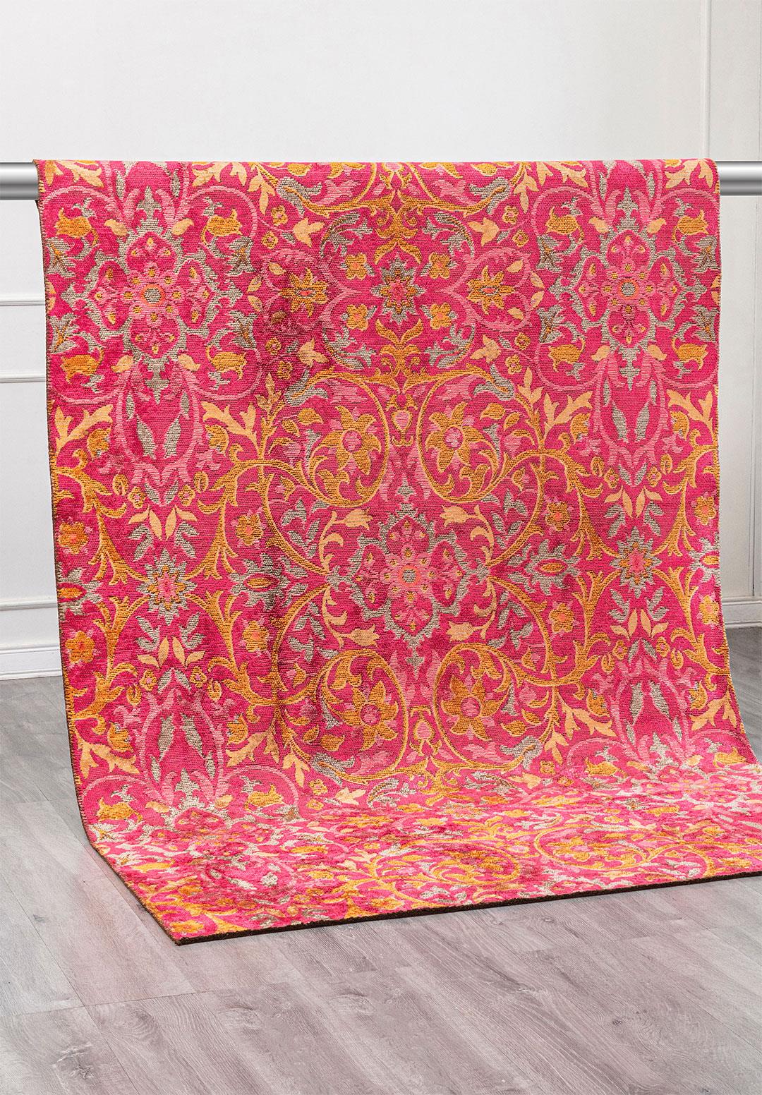 VIOLETTA Фуксия - Нуга - Оранжевый Ковер
