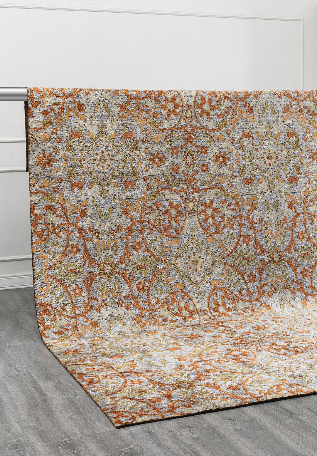 VIOLETTA ICE Синий - OLIVE Зелёный - Терракотовый Ковер