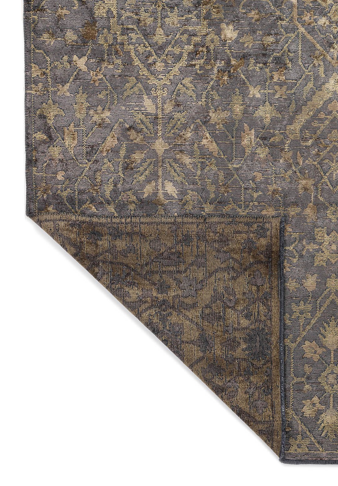 FLEUR Хаки - Зелёный - ANTHRACITE Ковер