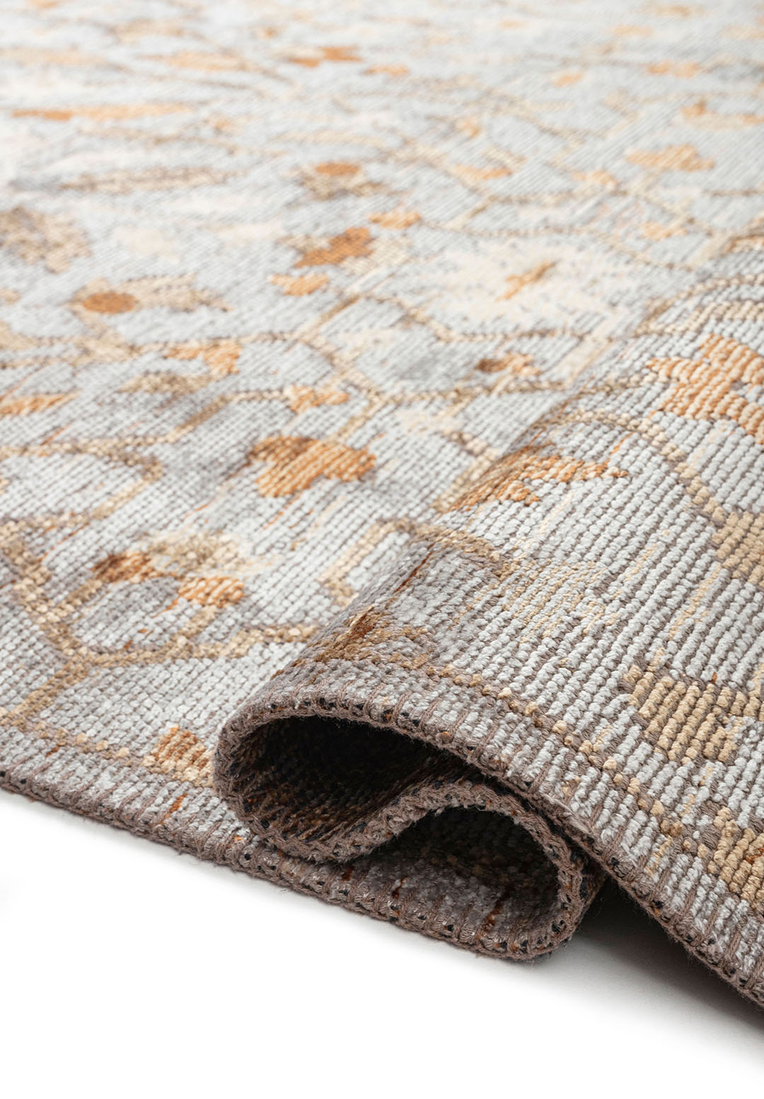 FLEUR Какао - Тёмный Бежевый - Светлый GREY Ковер