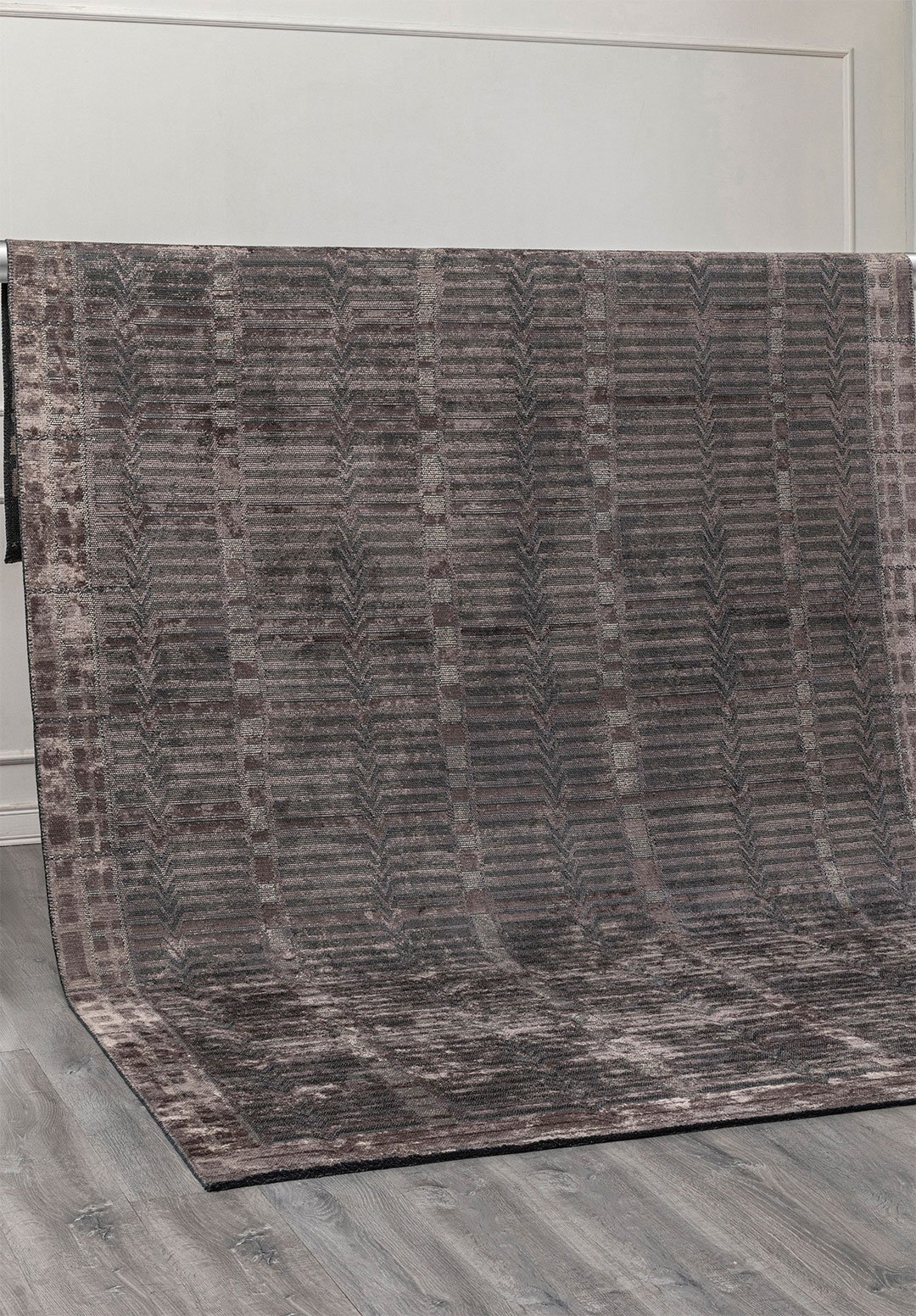 INCA ANTHRACITE - Тёмный GREY - Бежевый Ковер