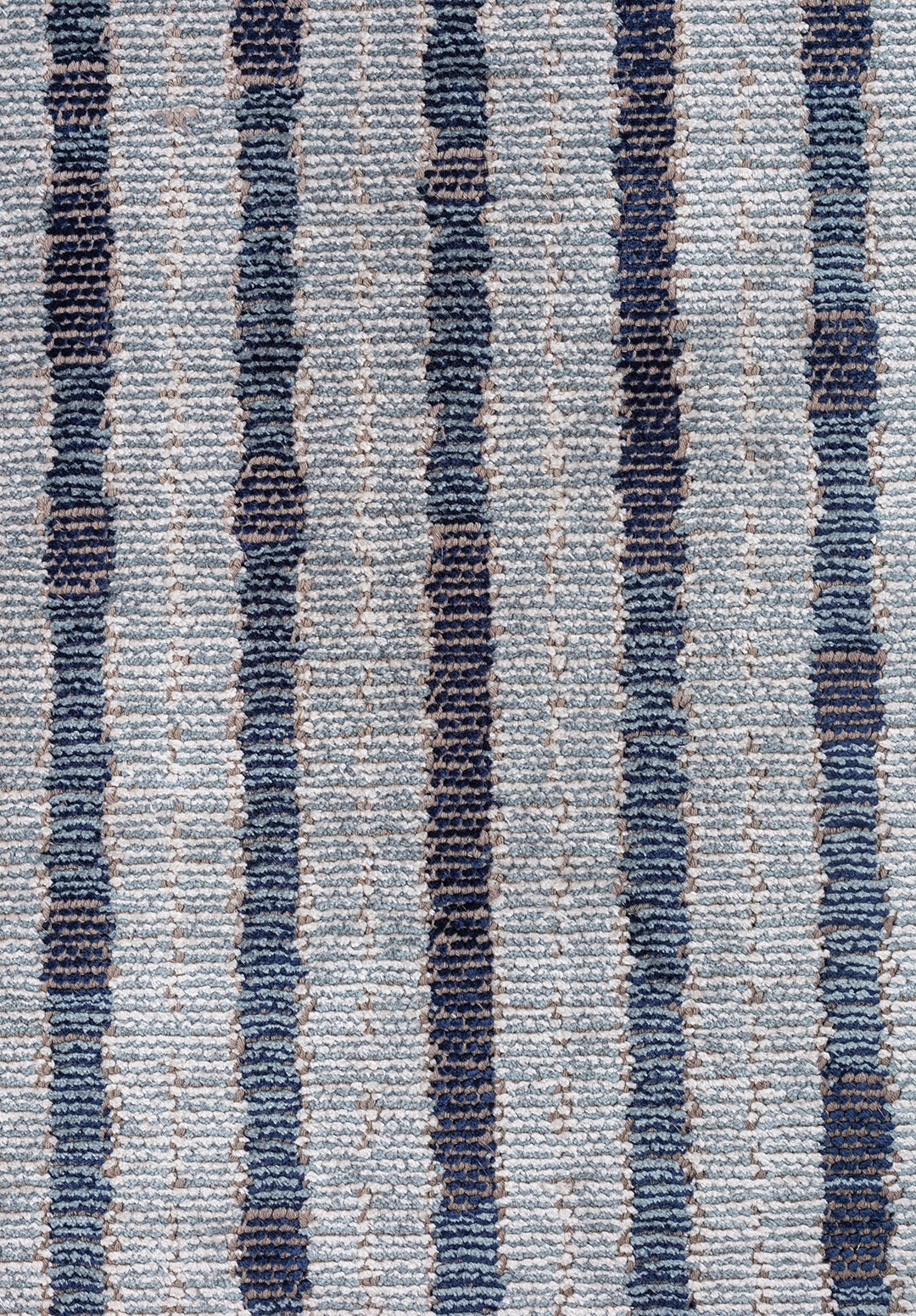 GLACIER Тёмный Тёмно - синий - Синий - Белый Ковер