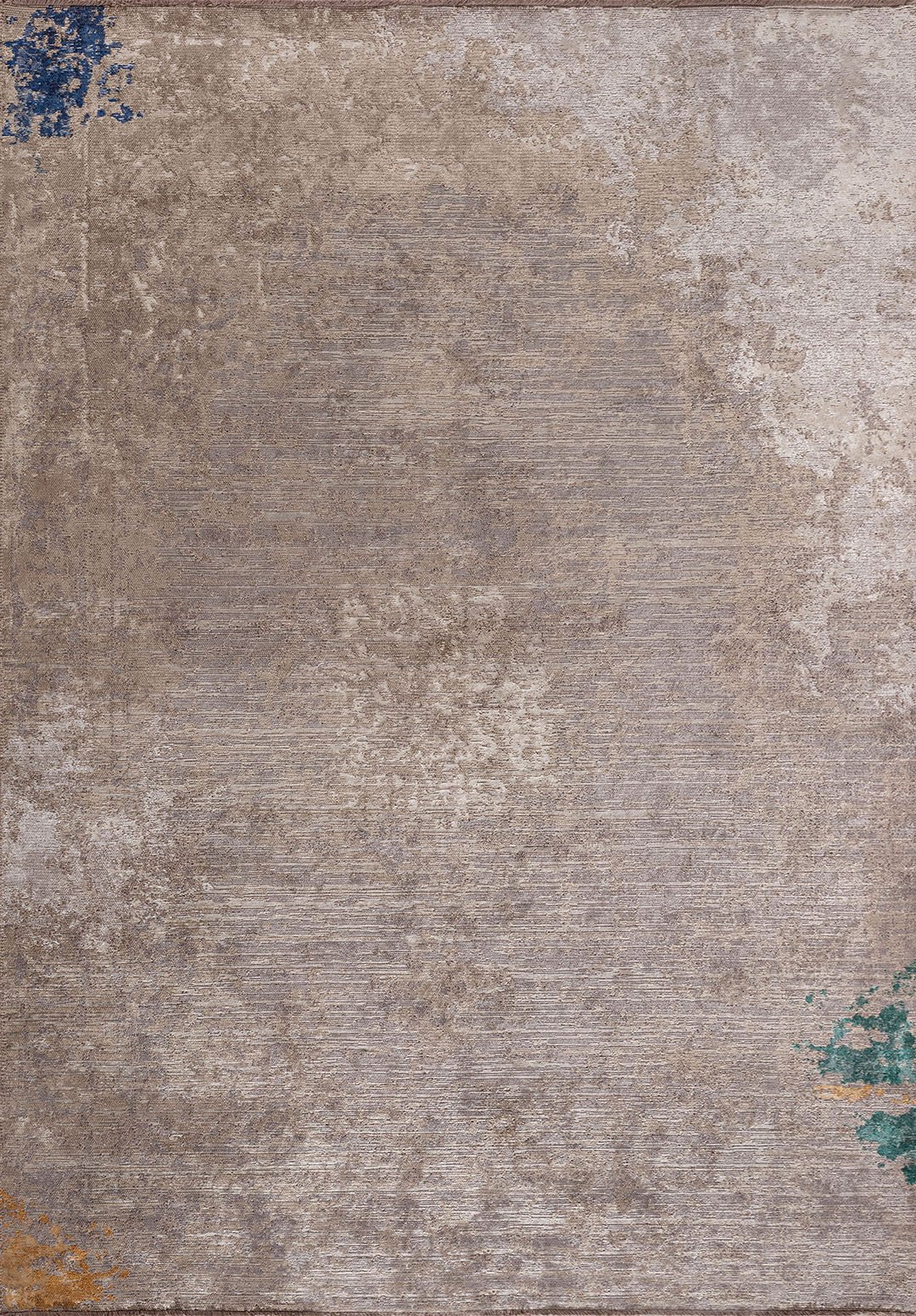 MEDALLION BONE - BEIGE - GREY - GOLD - DARK GREEN - NAVY BLUE RUG