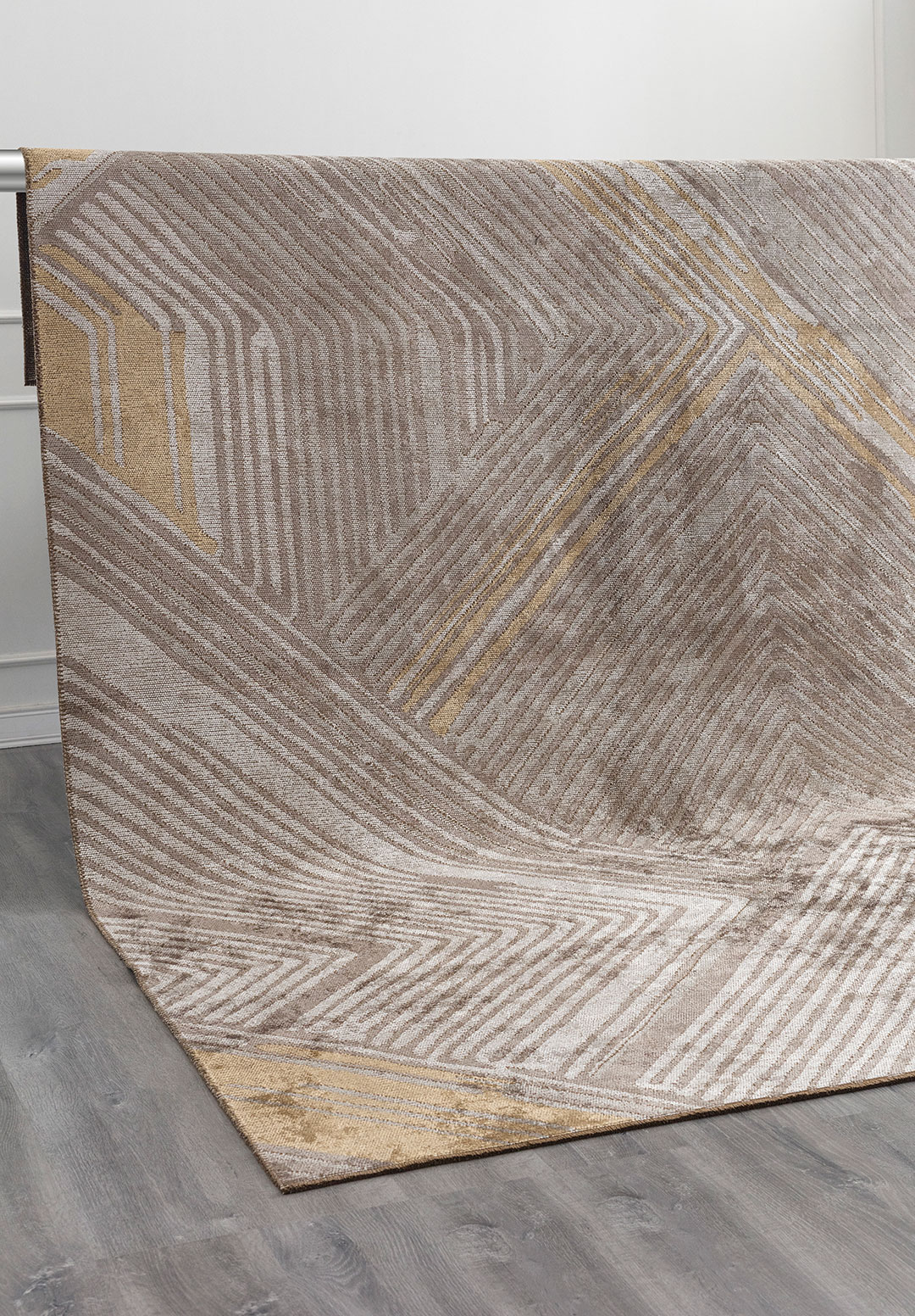 CAVERN DARK GREY - DARK BEIGE - GREY - LIGHT GREY RUG