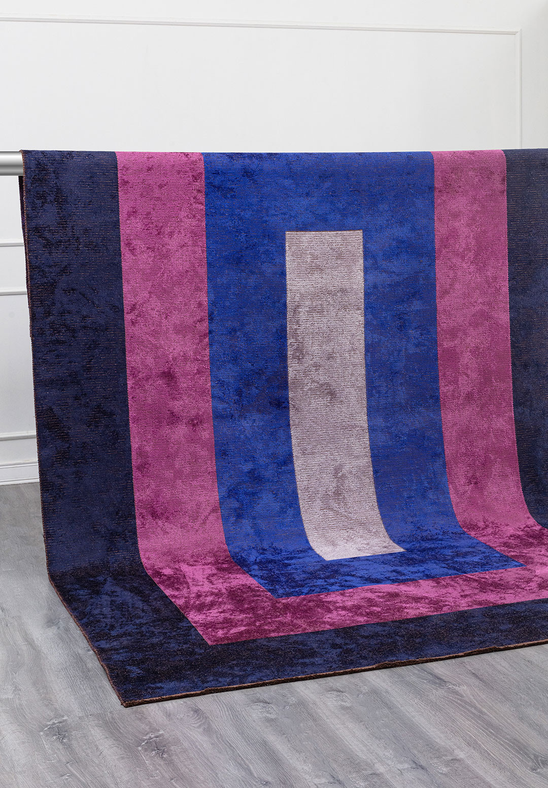 HALL Тёмный Тёмно - синий - Фиолетовый - SAX Синий - Сиреневый Ковер