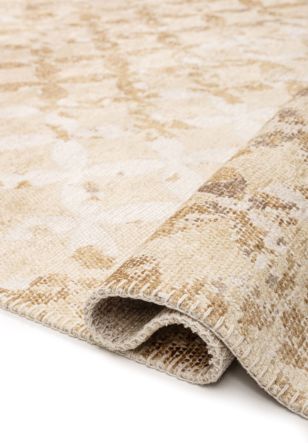 LILY NOUGAT - DARK BEIGE - CREAM - ECRU RUG