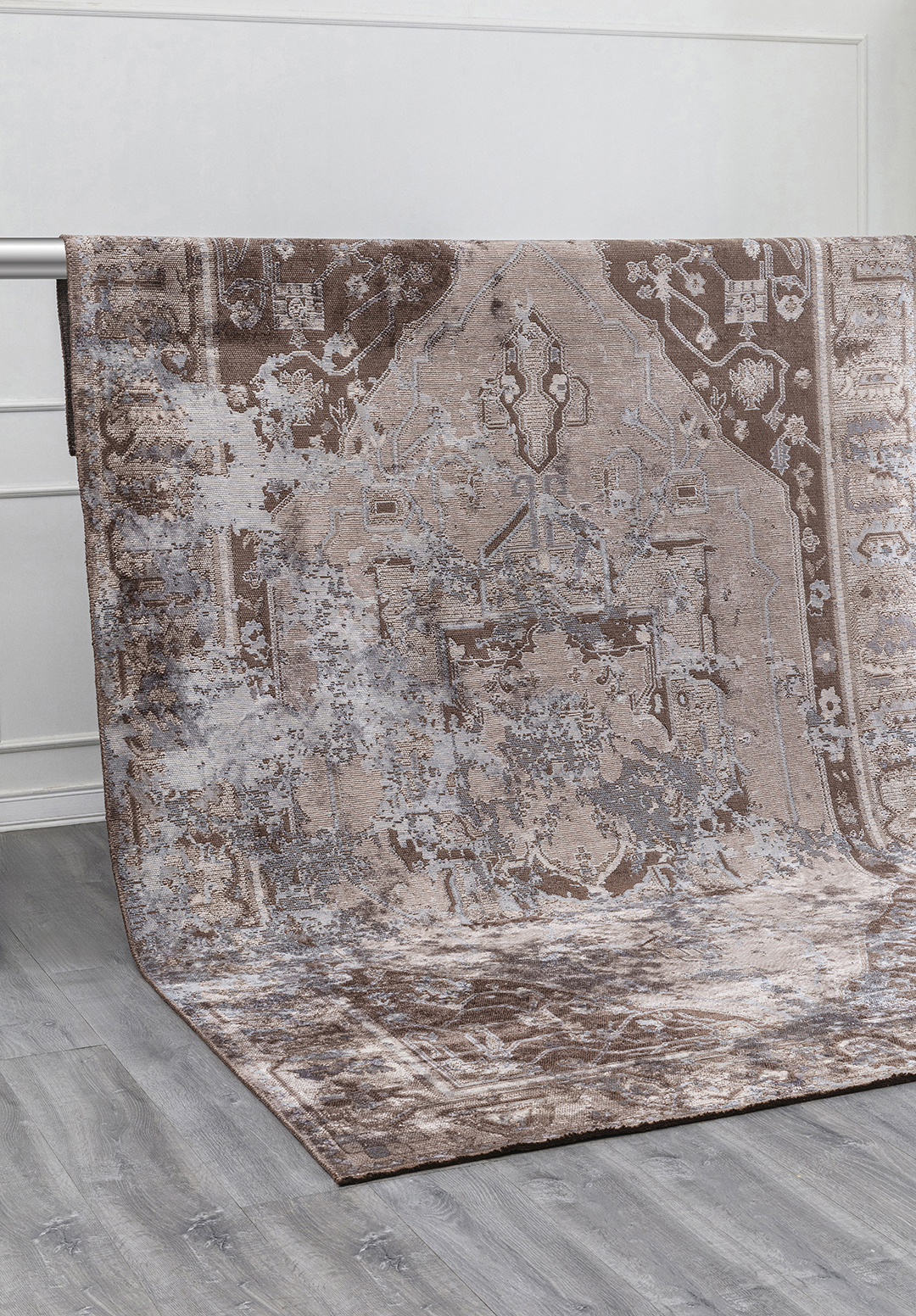 MONARCH ERA BLUE - STONE - DARK MINK - NOUGAT RUG