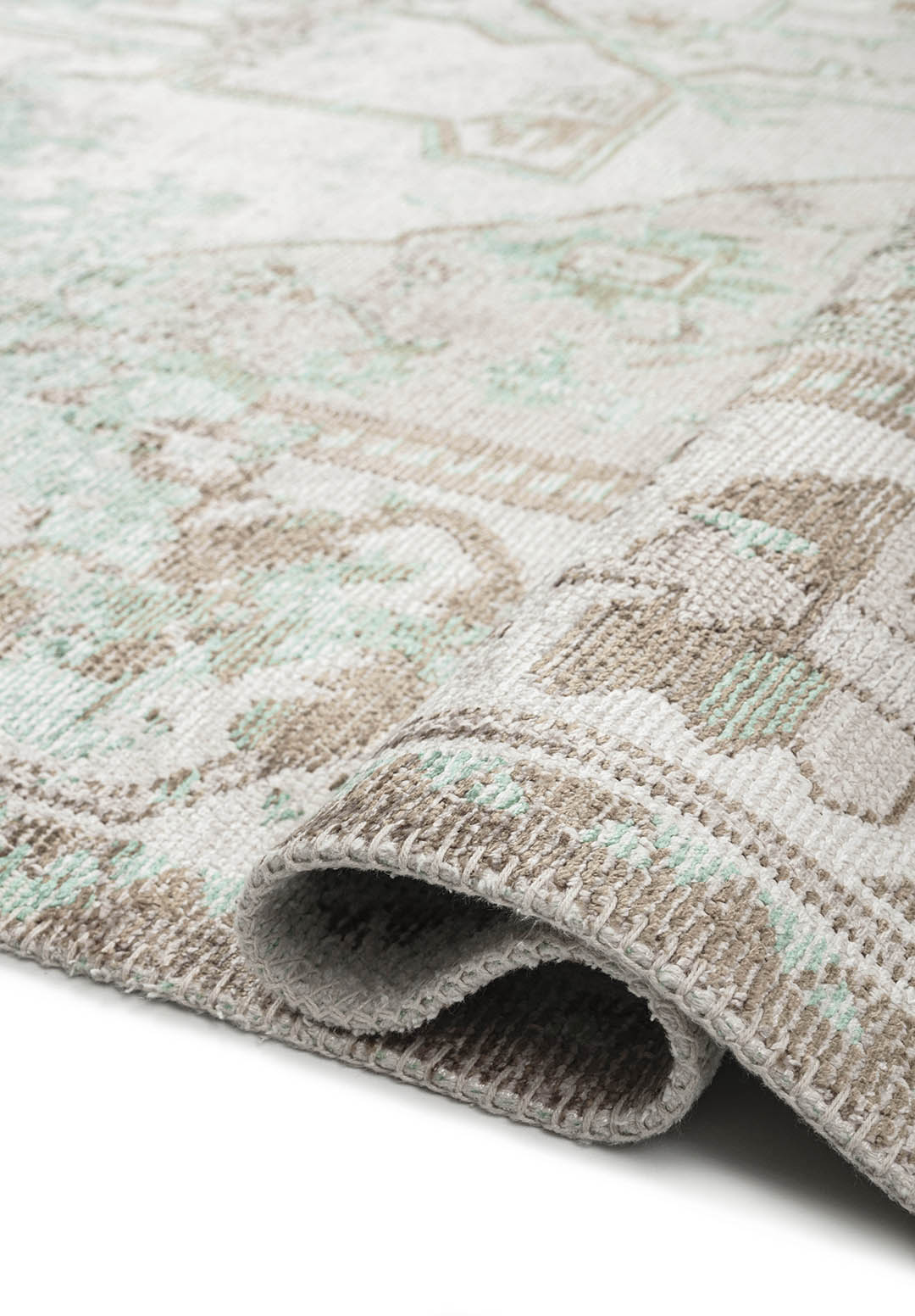 MONARCH ERA RIVER Зелёный - Экрю - Каменный - Норковый Ковер