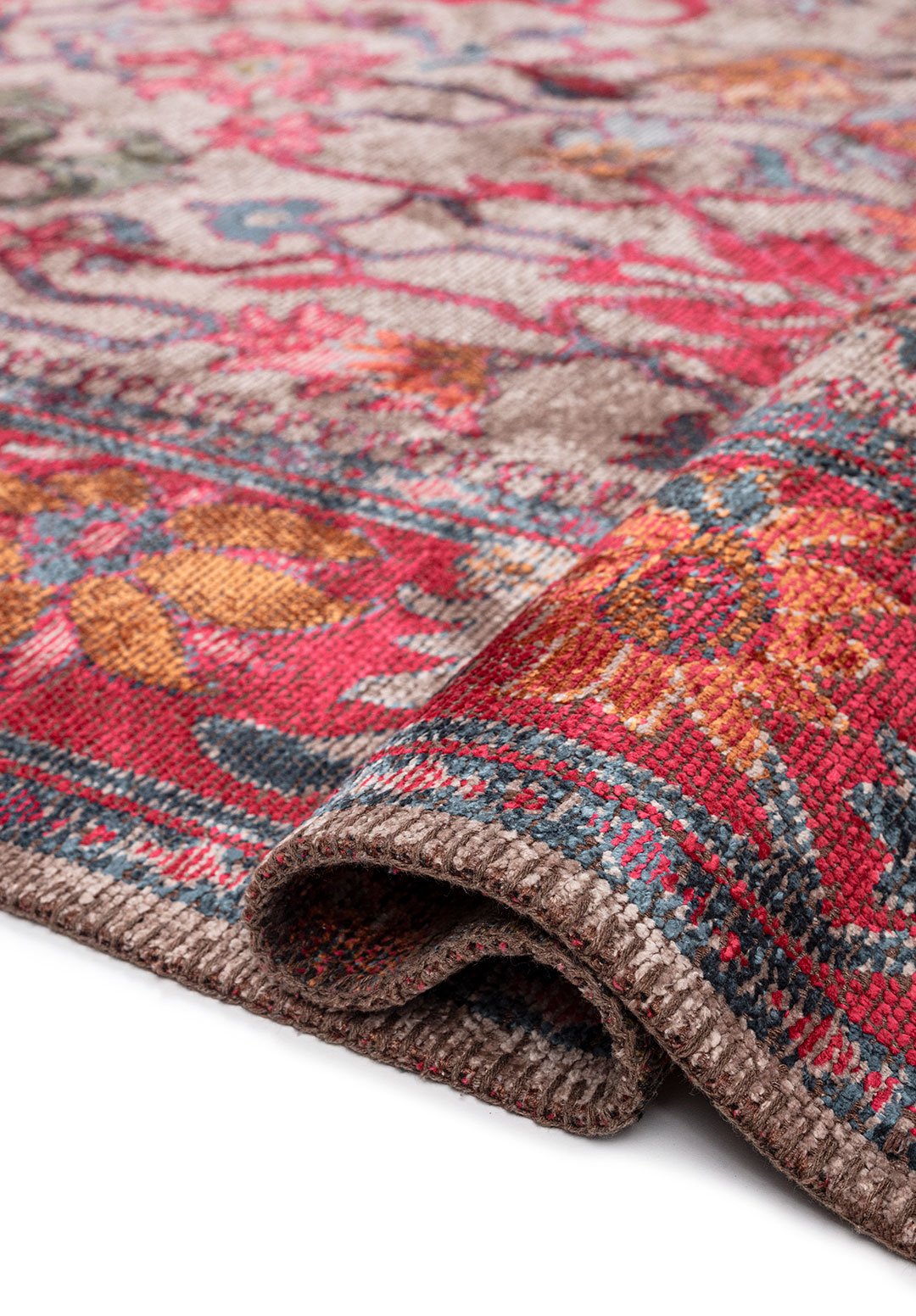 MAJESTY FUSCHIA - PETROL - TERRA - ICE BLUE - GREEN RUG