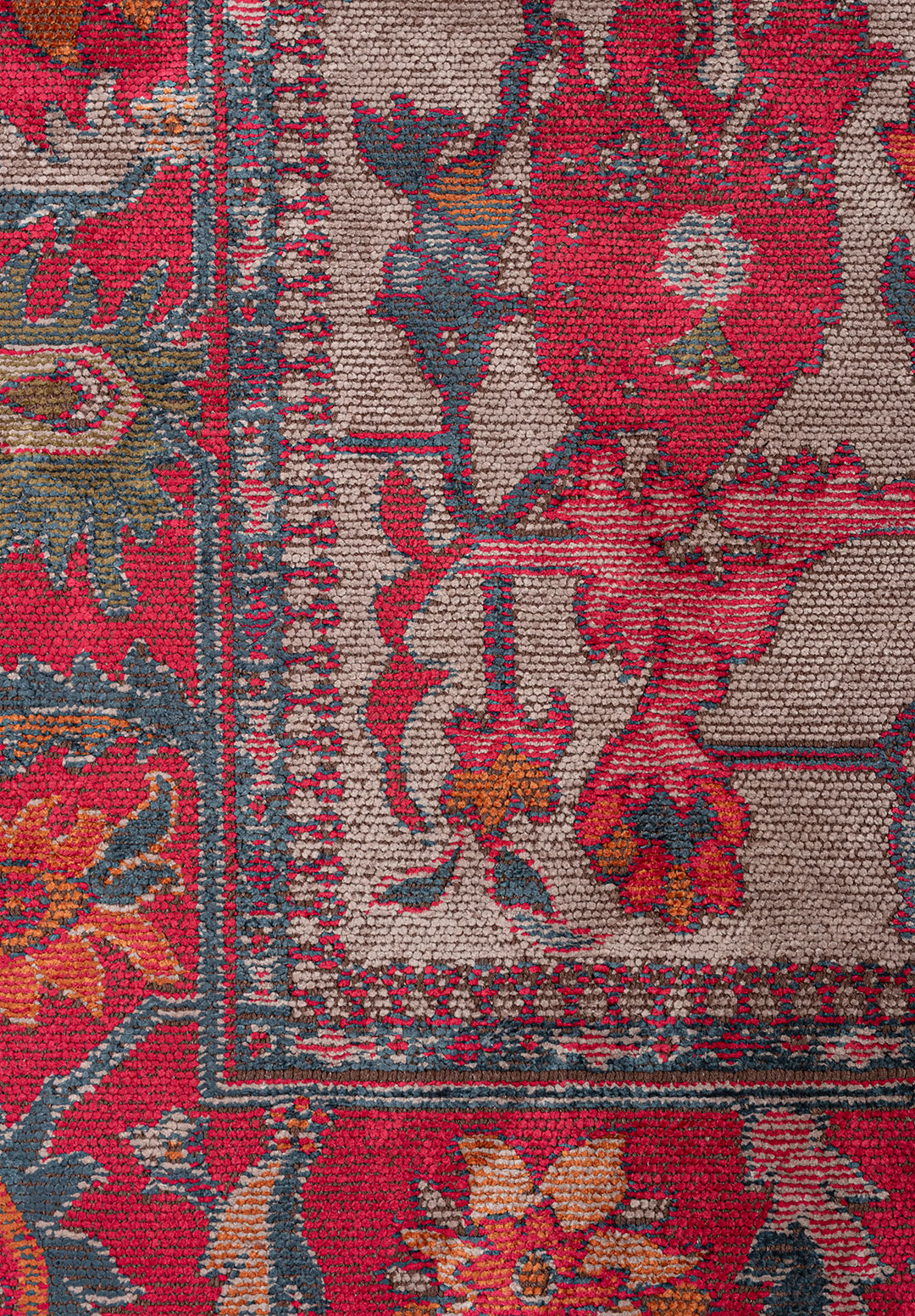 MAJESTY FUSCHIA - PETROL - TERRA - ICE BLUE - GREEN RUG