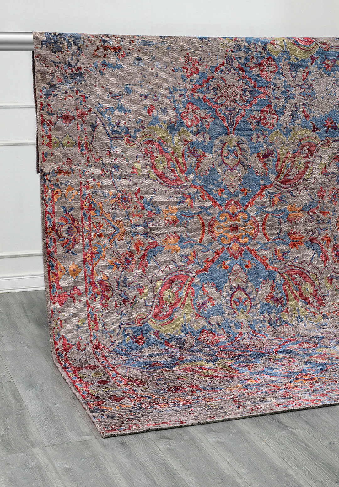 FORTRESS ERA Тёмный GREY - Зелёный - Красный - Тёмно - синий Синий - Терракотовый - Тёмный GREY Ковер