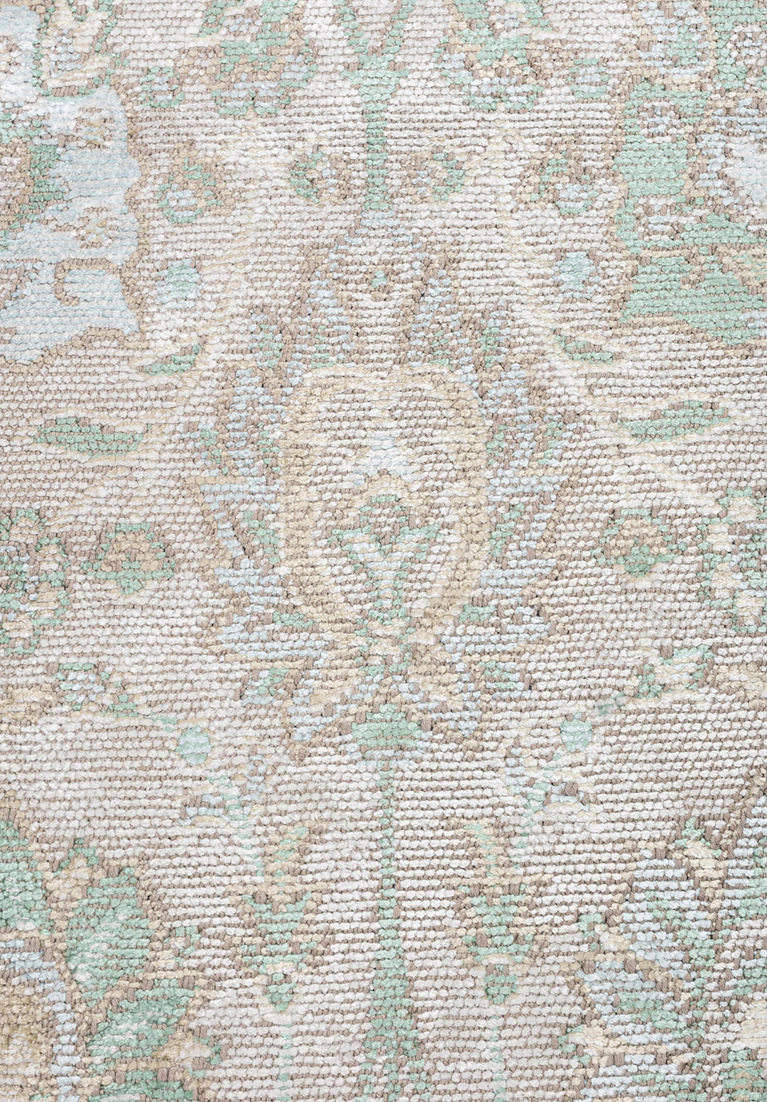 DAHLIA Слоновая кость - RIVER Зелёный - ICE Синий - Бежевый Ковер