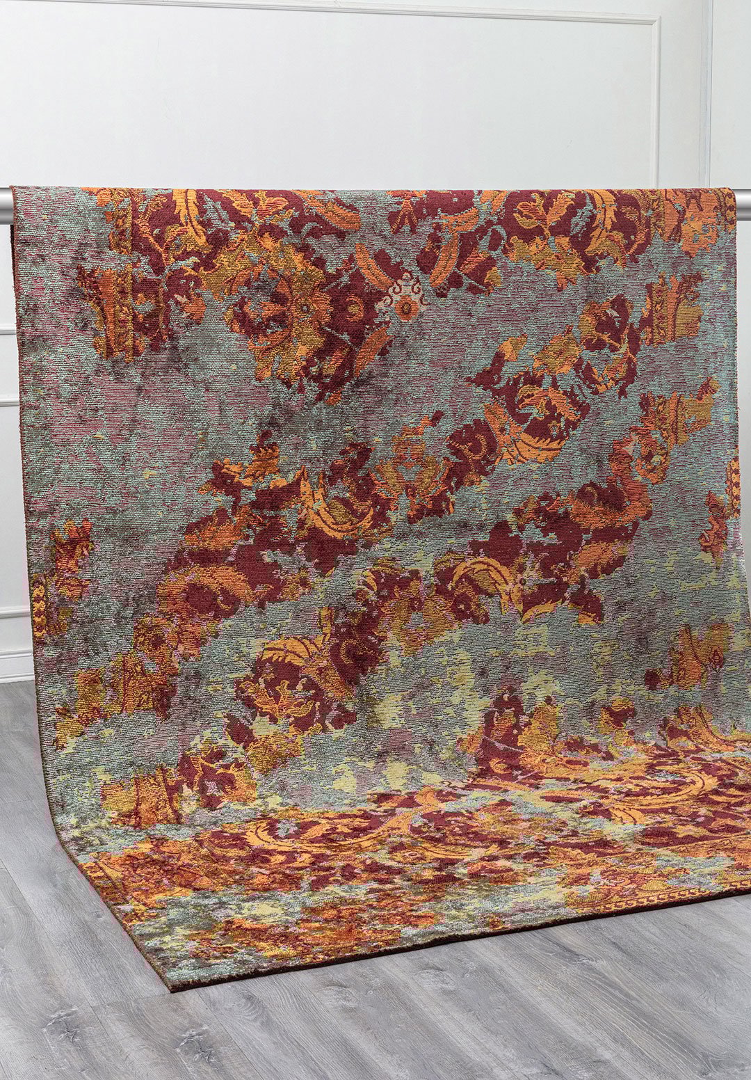 EXCELSIOR KIWI - Терракотовый - CHERRY - Бирюзовый Ковер