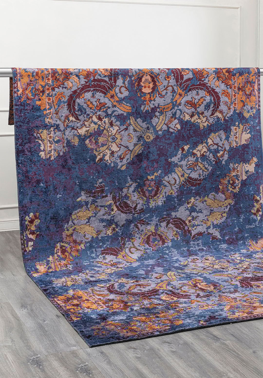 EXCELSIOR Сиреневый - RUST - CHERRY - Тёмно - синий Синий - Золотой Ковер