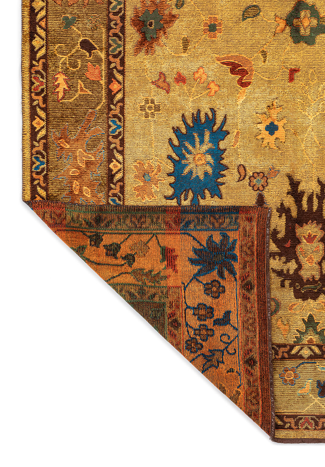 VIVIENNE Жёлтый - Тёмный Коричневый - CYAN - Оранжевый - FOREST Зелёный - RUST Ковер