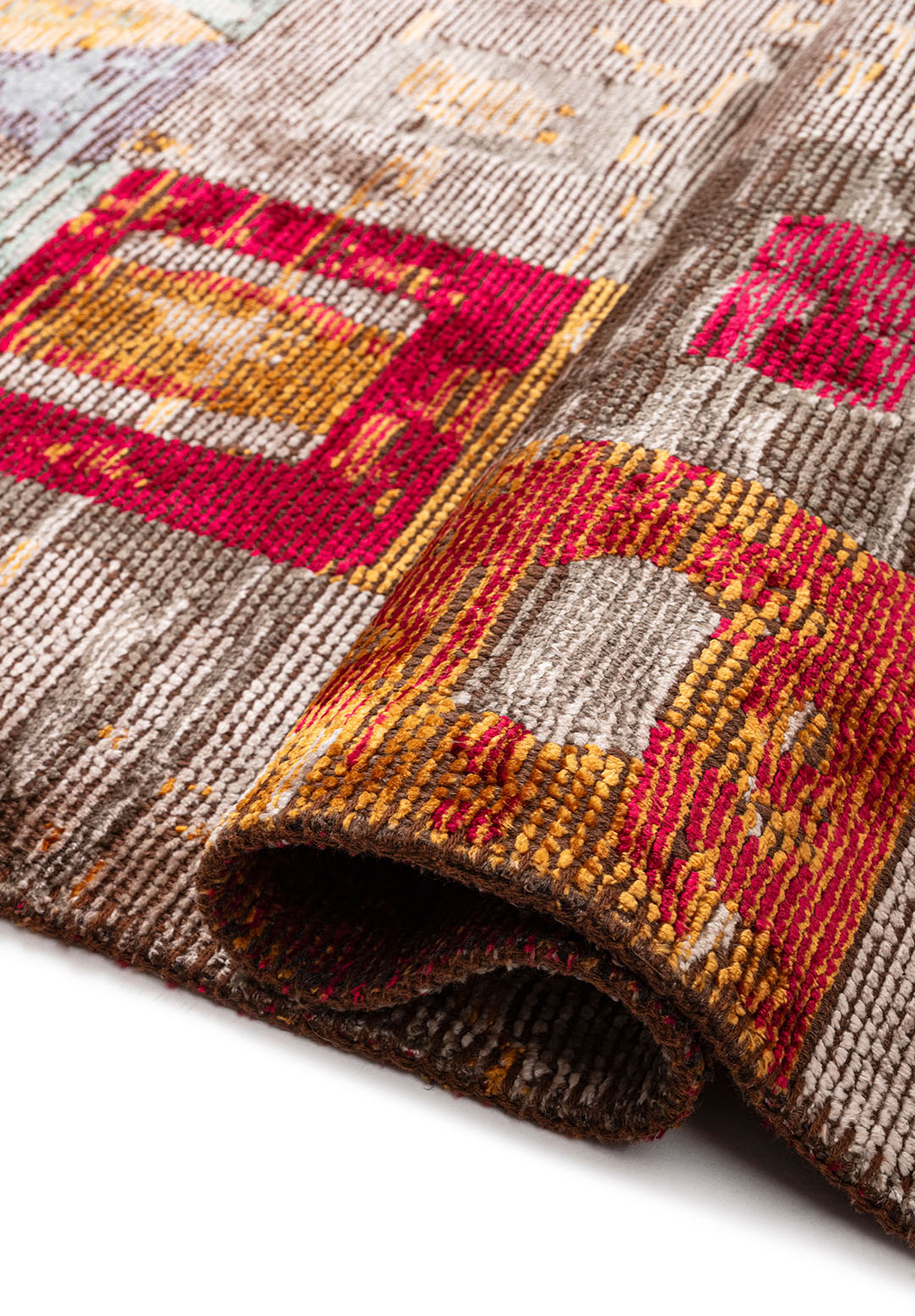 VISTA Светлый Кремовый - RIVER Зелёный - Горчичный - Хаки - Пурпурный - Сиреневый Ковер