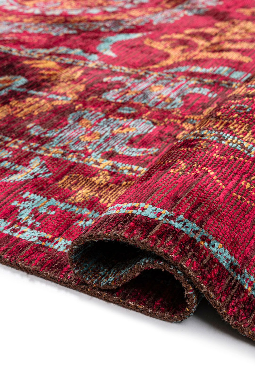 PALACE MUSTARD - TURQUOISE - MAGENTA - CHERRY RUG