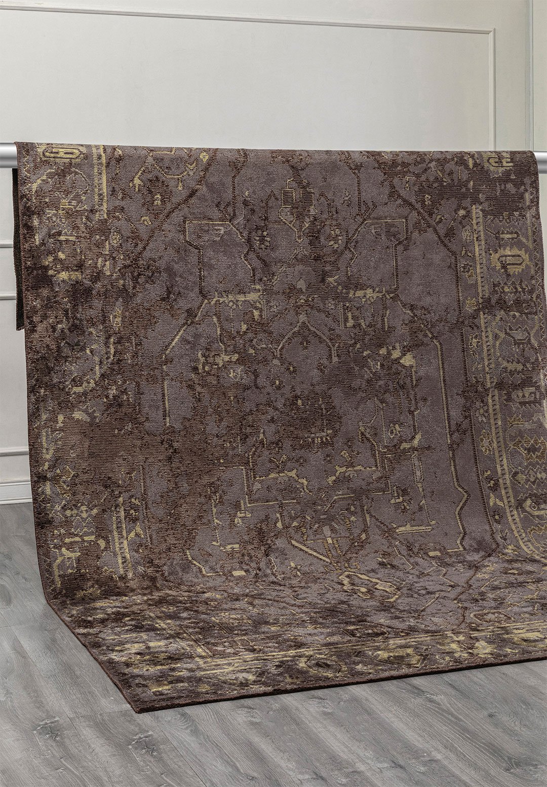 MONARCH ERA Тёмный Коричневый - Хаки - Зелёный - ANTHRACITE Ковер