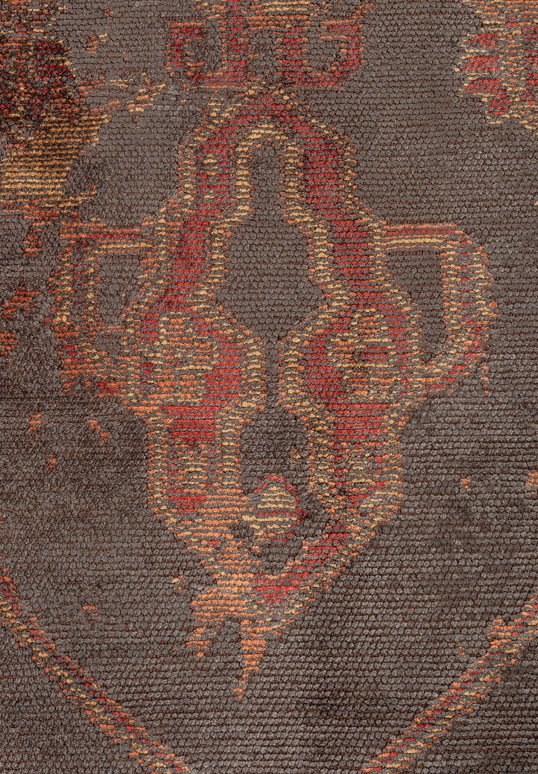 MONARCH ERA Золотой - Терракотовый - Тёмный Терракотовый - ANTHRACITE Ковер