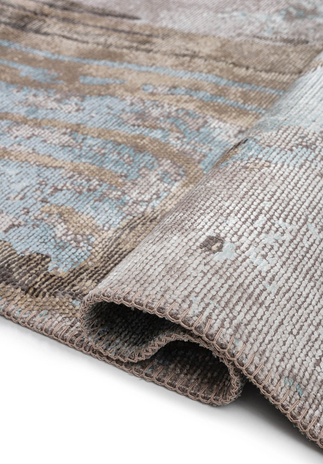 Дымчатый Слоновая кость - ICE Синий - Бежевый - ANTHRACITE Ковер