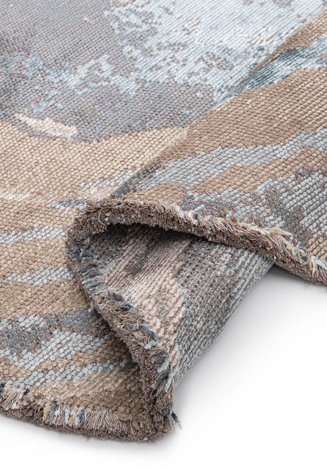 SMOKE BLUE - ICE BLUE - BEIGE - BONE RUG