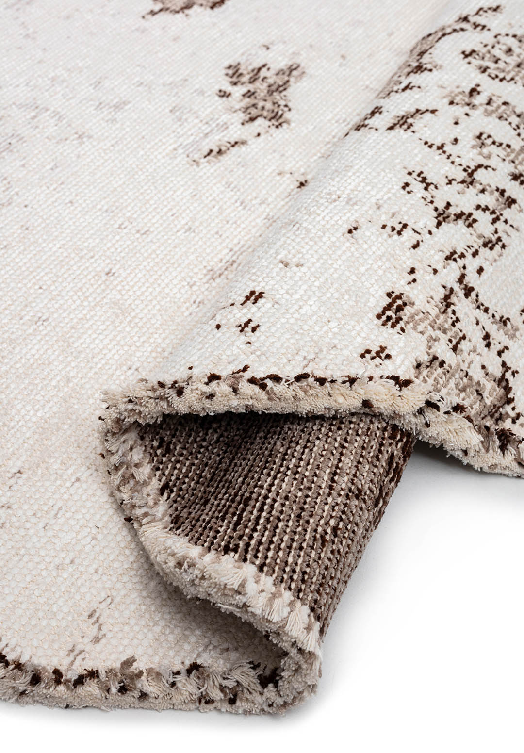 ASTRA Белый - Каменный - Нуга - Тёмный Коричневый Ковер