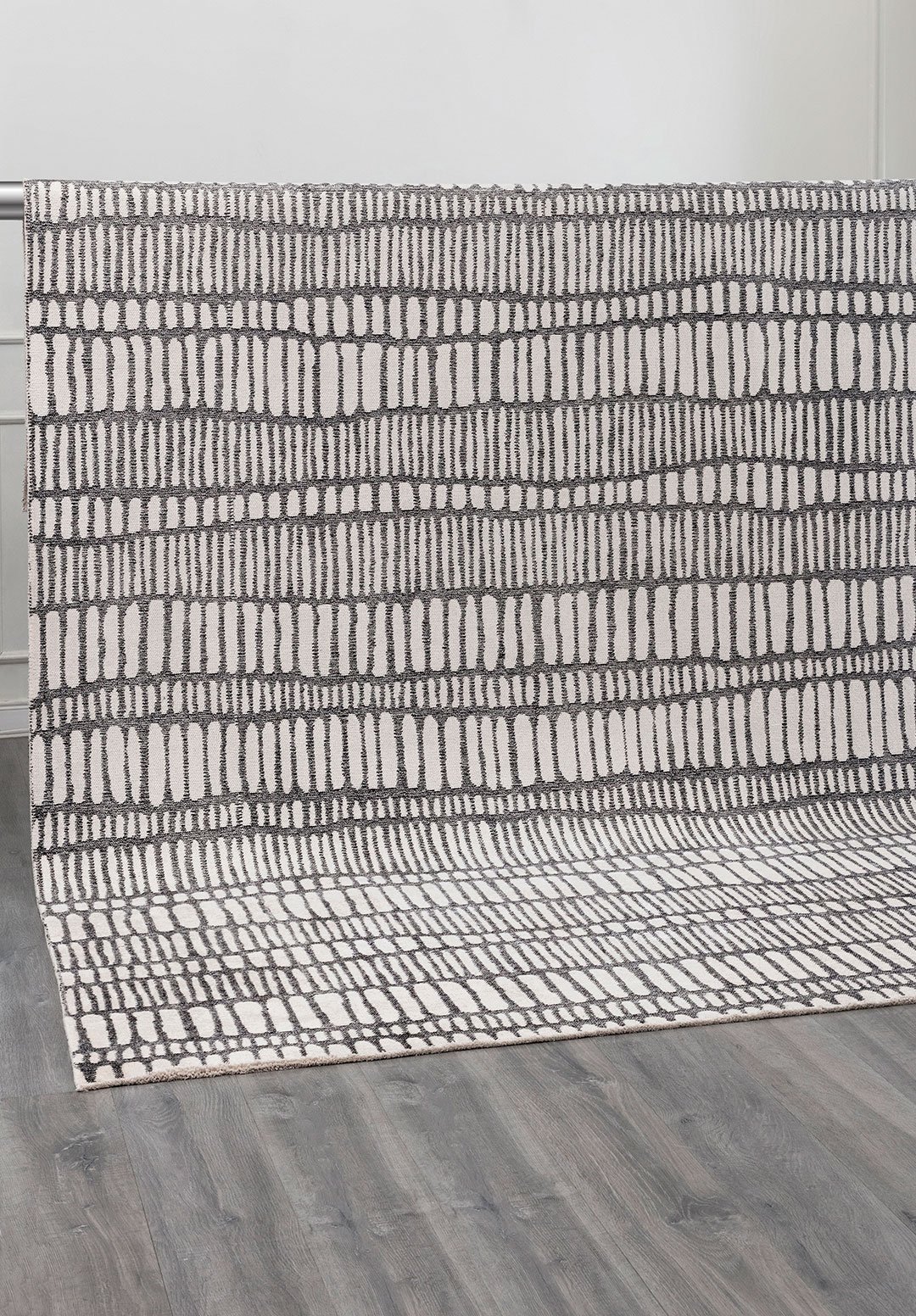 TEMPO Чёрный - Экрю Ковер