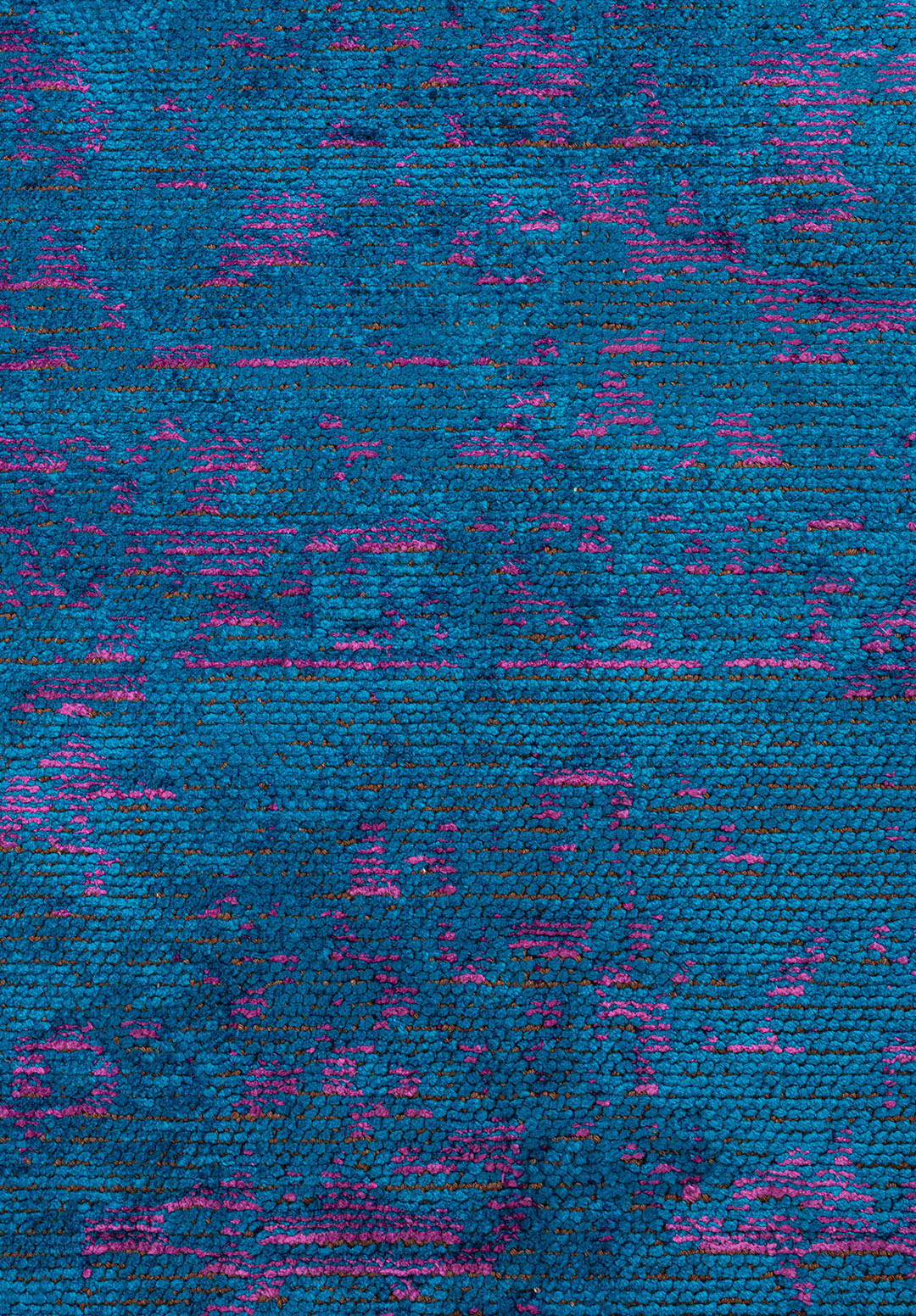 MEDALLION PURPLE - CYAN RUG