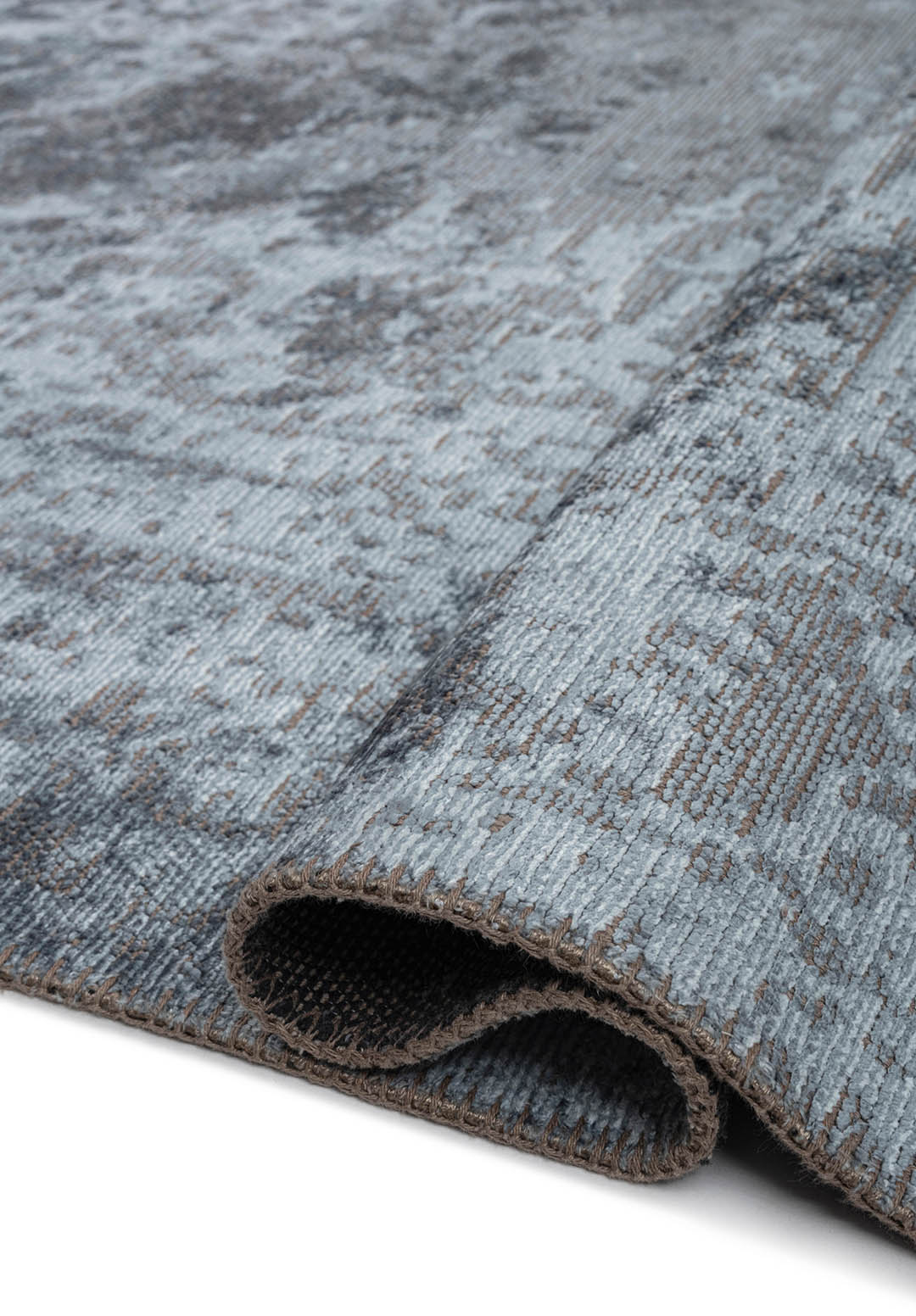 MEDALLION ICE Синий - Синий Ковер