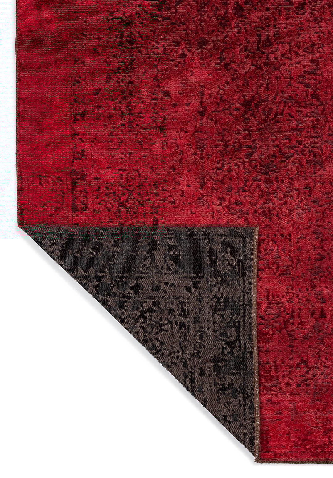 HERITAGE BLACK - RED RUG