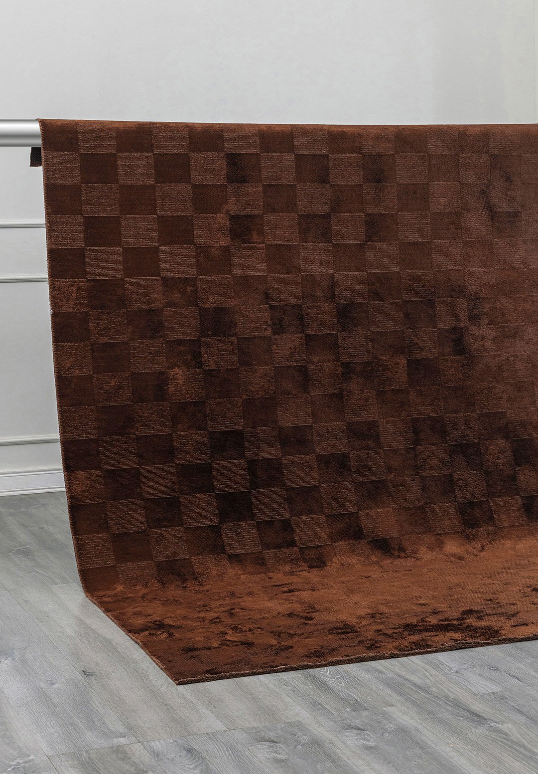 CHECKERS Тёмный Коричневый Ковер